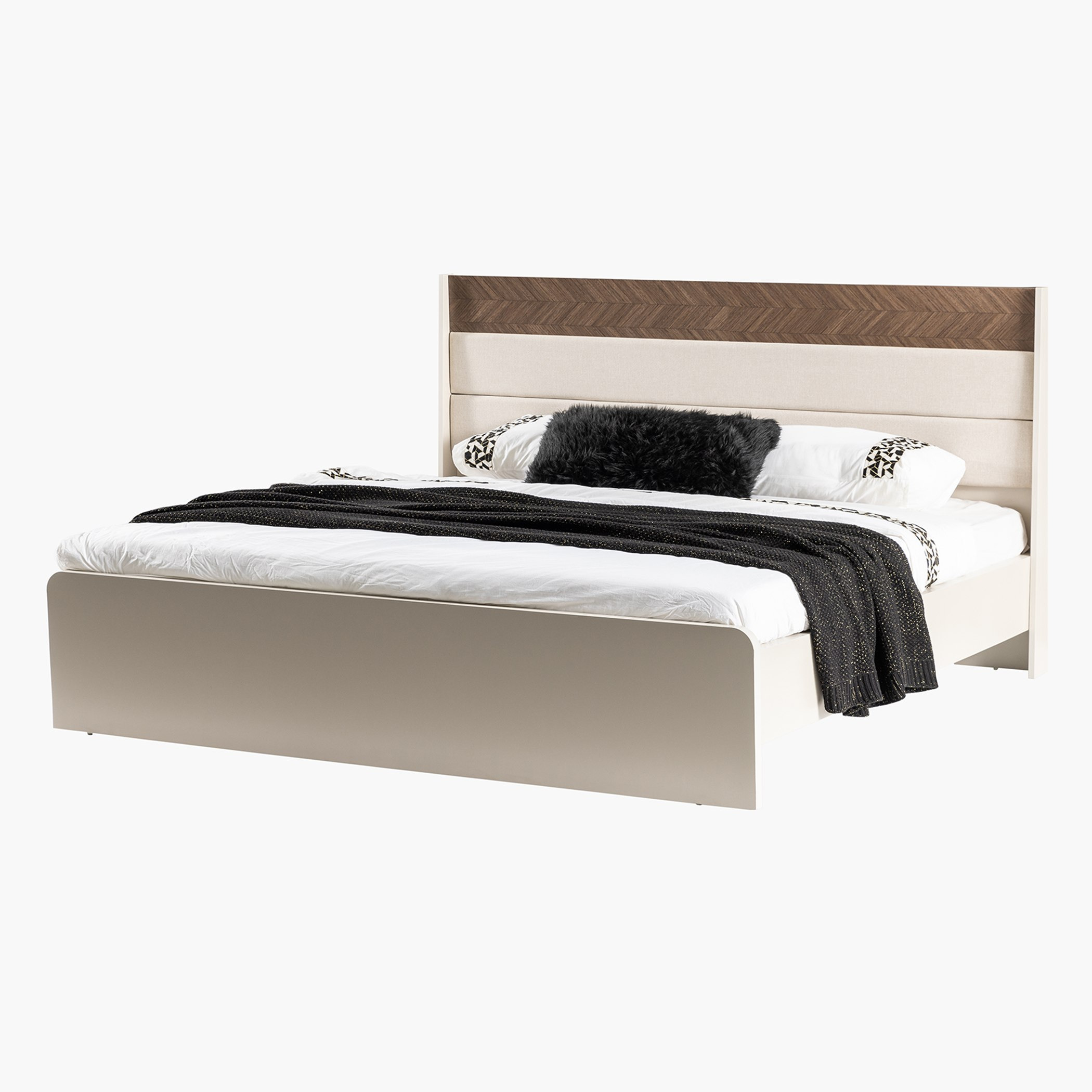 طقم غرفة نوم كينج 5 قطع من كينجستون - 180x200 سم-hbxbedroom-bedsandbedsets-bedroomsets-king-image-3