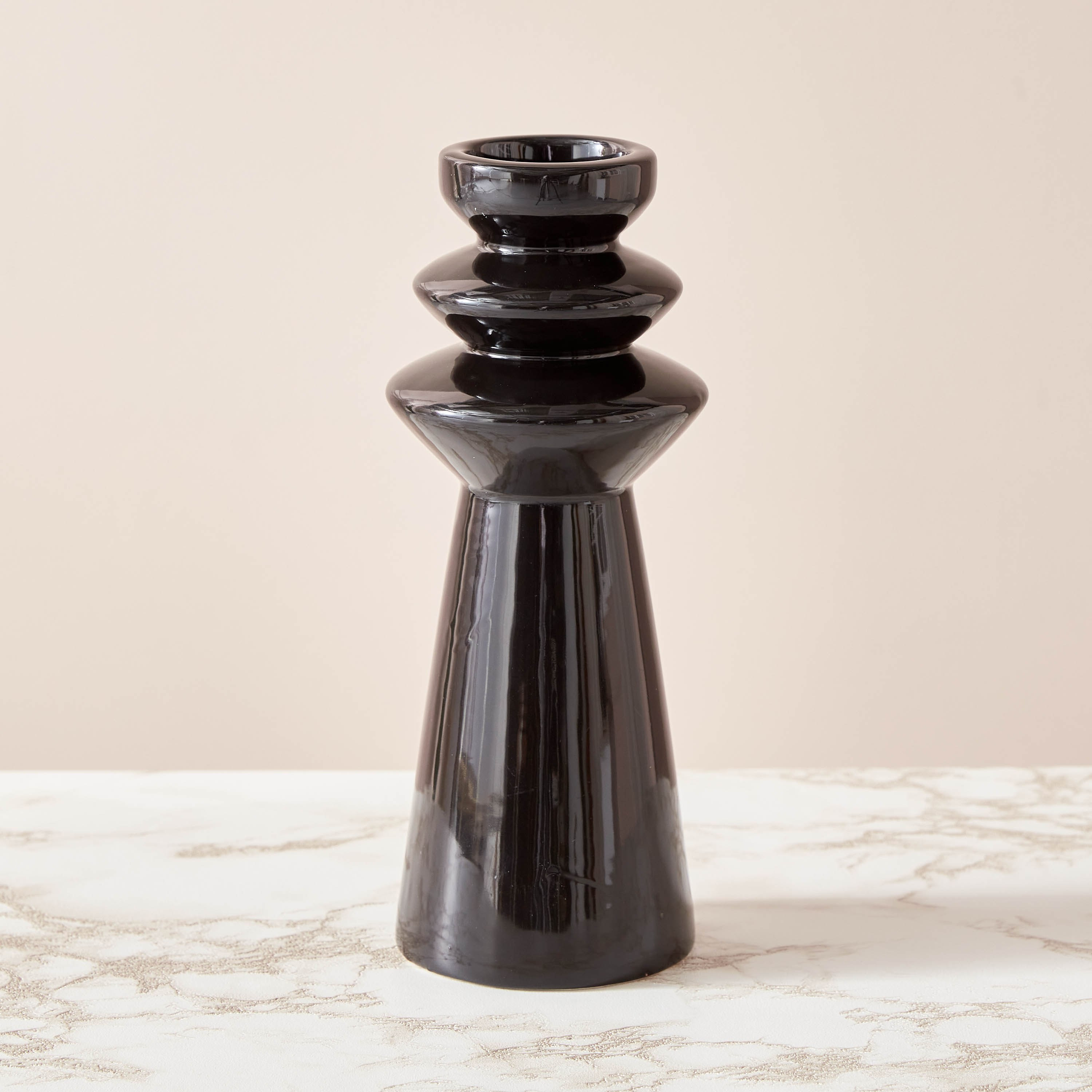 حامل شموع سيراميك من أوليجو - 8.5x23.5 سم-hbxlivingroom-decorandaccessories-candleholders-image-2