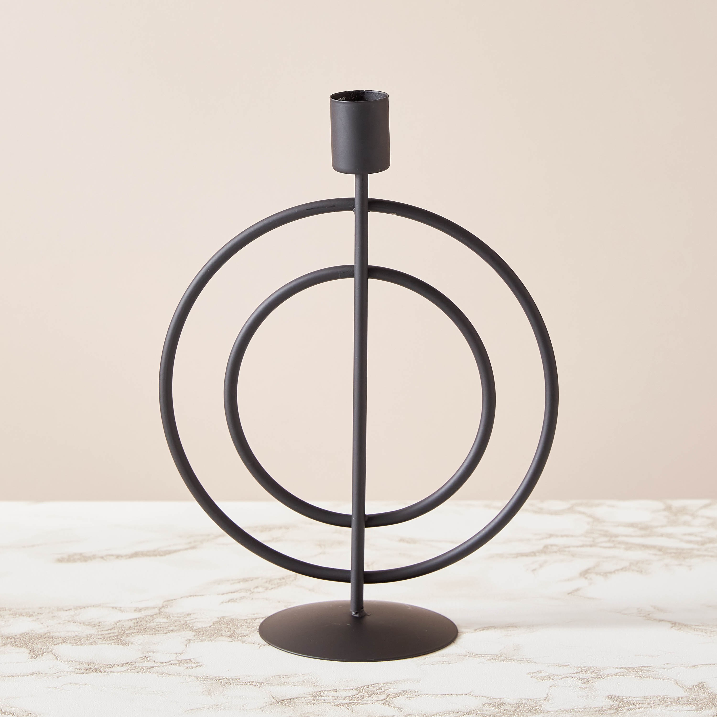 Oligo Modern Metal Candleholder - 16x21.5 cm-hbxlivingroom-decorandaccessories-candleholders-image-2