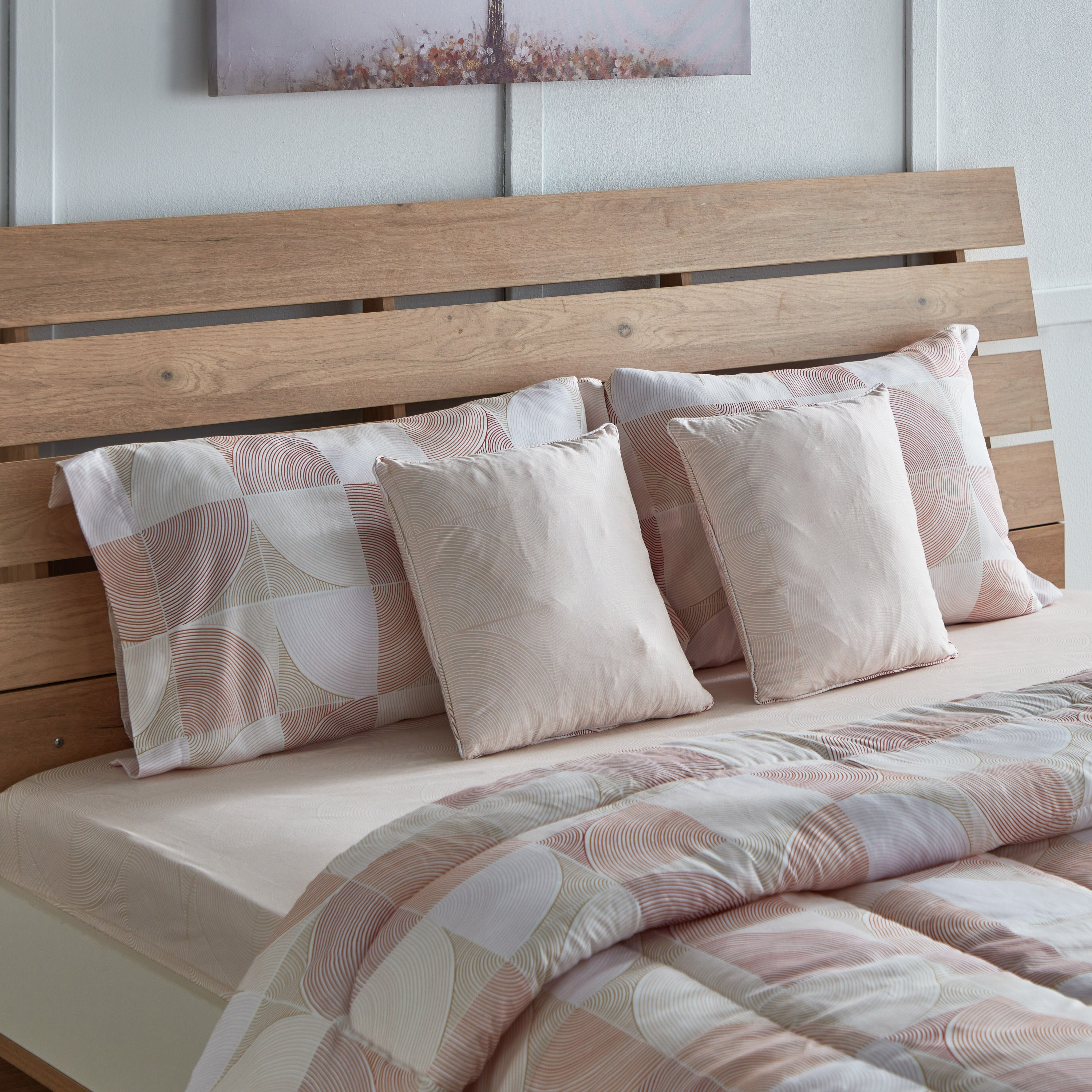 طقم لحاف كينج قطن بطبعات 5 قطع مالاكس من هيوستن - 220x240 سم-hbxhomeware-hbxdecorandfurnishings-image-3