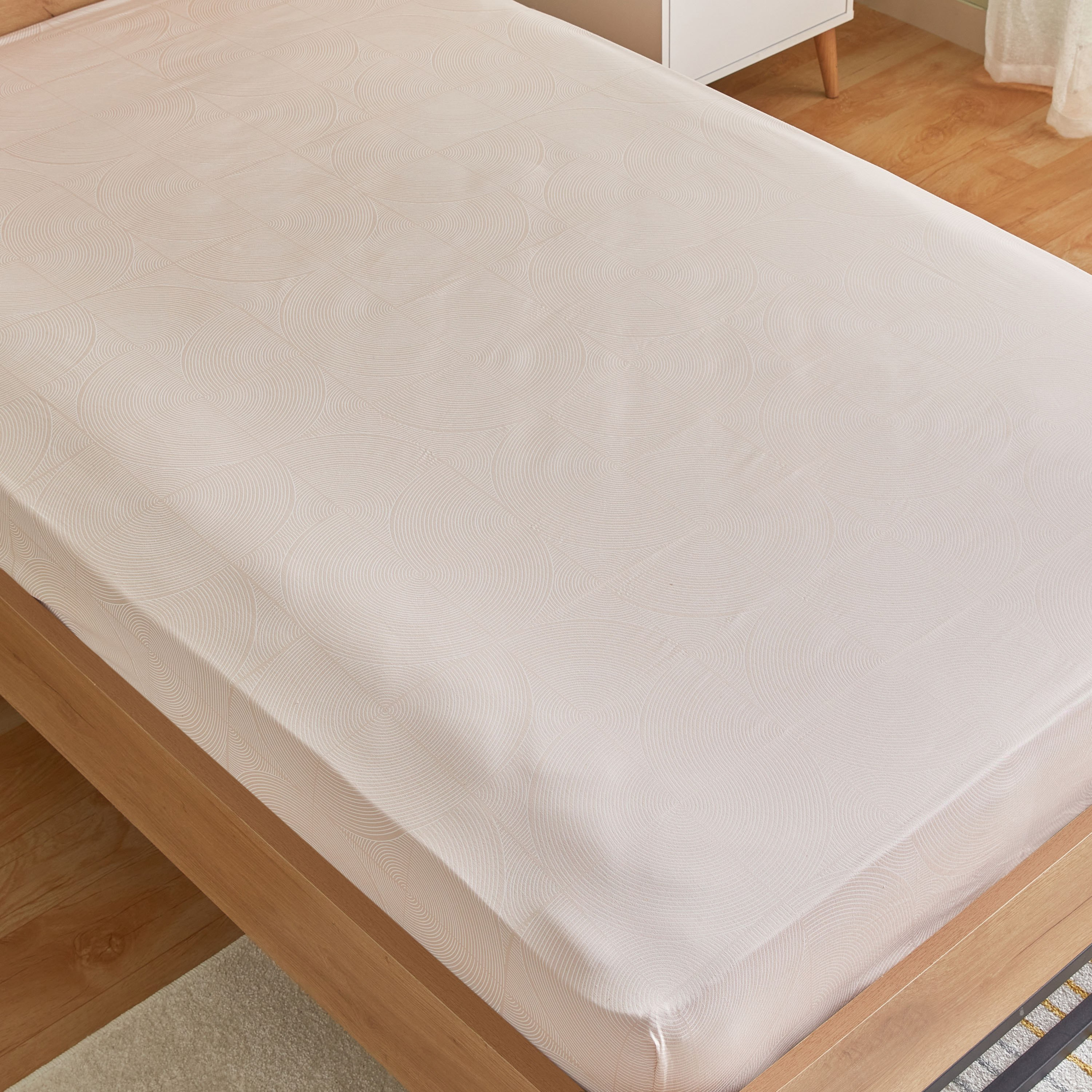 شرشف مطّاطي توين قطن بطبعات مالاكس من هيوستن - 120x200+30 سم-hbxhomeware-bedding-fittedsheets-image-3