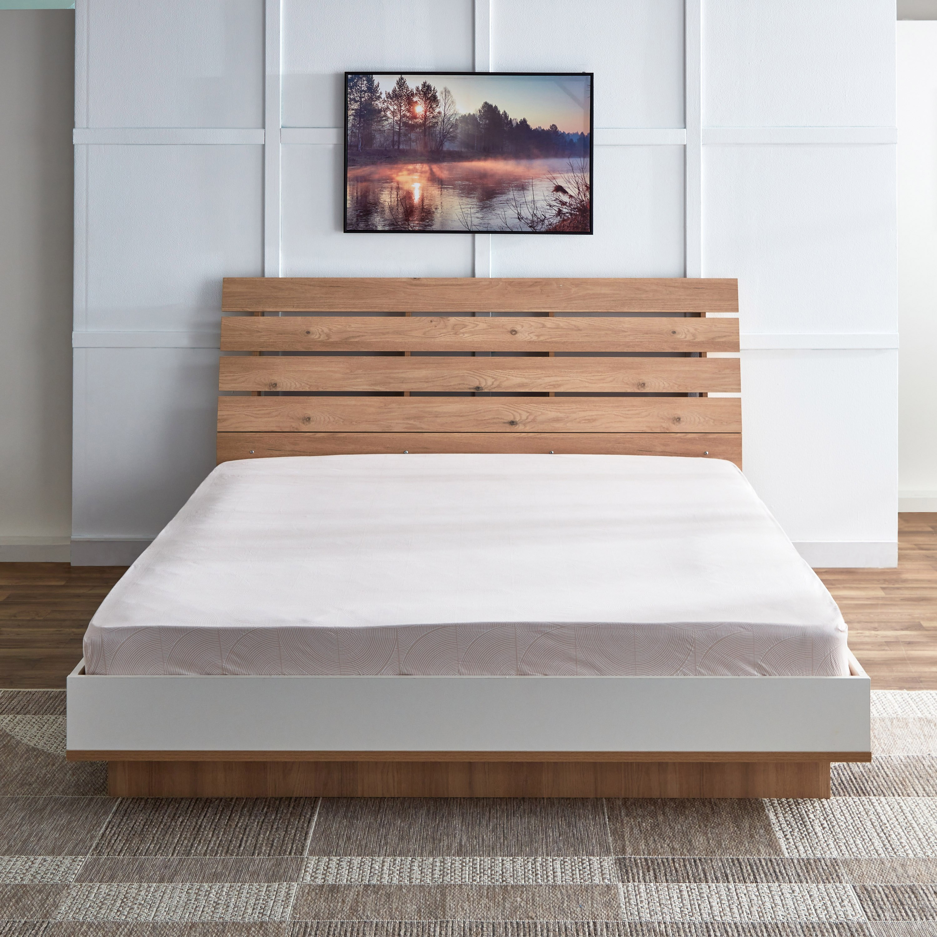 شرشف مطّاطي كوين قطن بطبعات مالاكس من هيوستن - 150x200+30 سم-hbxhomeware-hbxbedroom-image-2