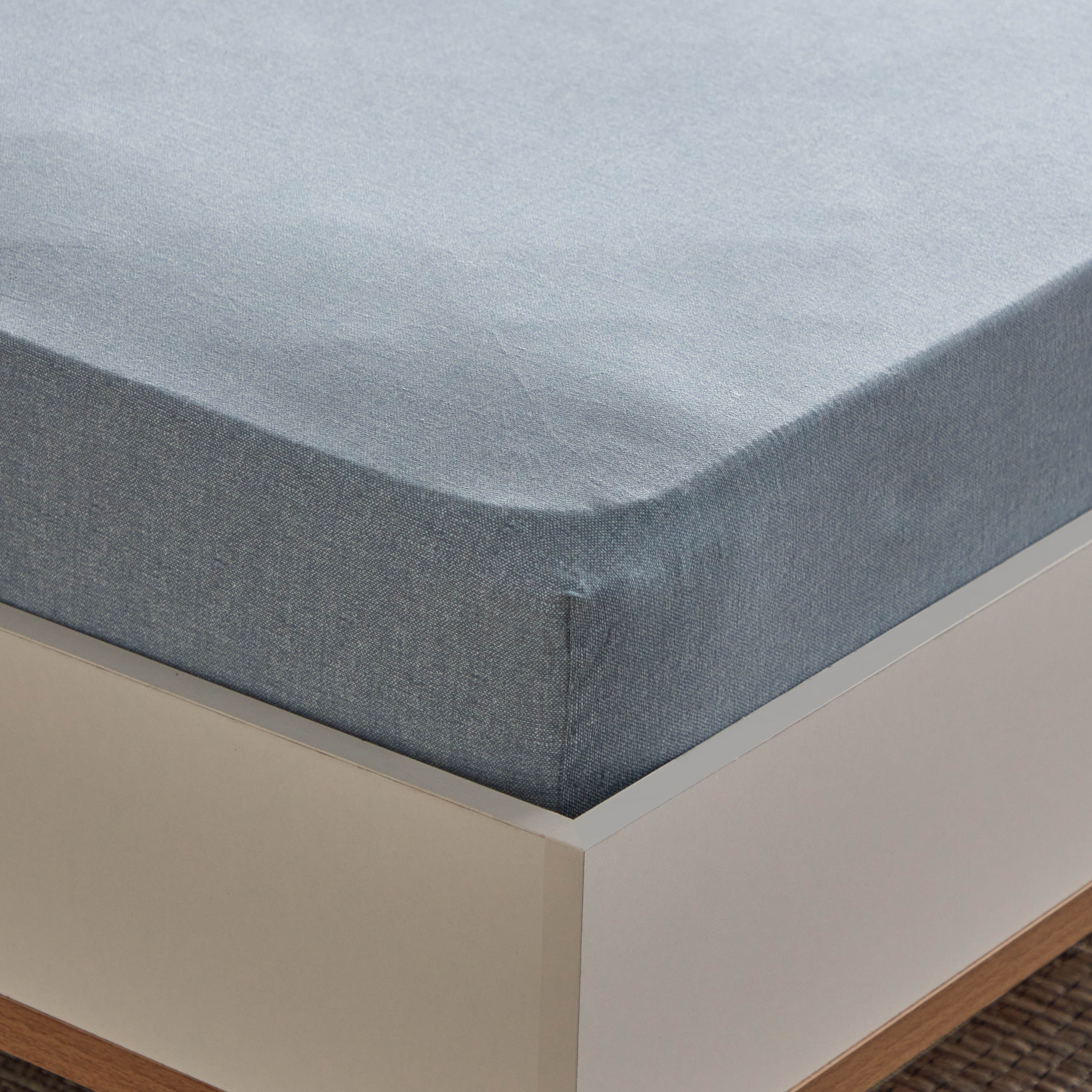 شرشف مطّاطي كوين قطن بطبعات فاسا من هيوستن - 150x200+30 سم-hbxhomeware-hbxbedroom-image-4