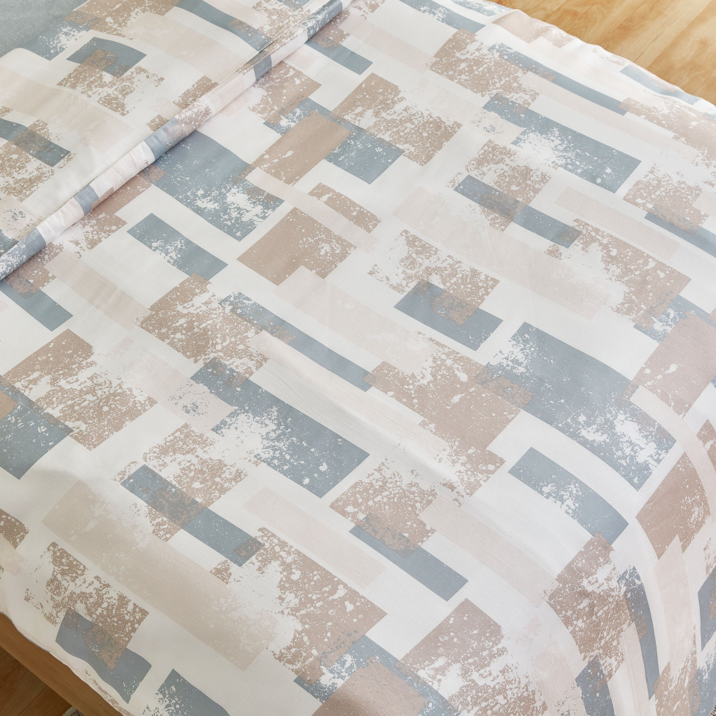 طقم غطاء لحاف توين قطن بطبعات 3 قطع من أورورا جيانا - 150x220 سم-hbxhomeware-bedding-duvetcovers-image-4