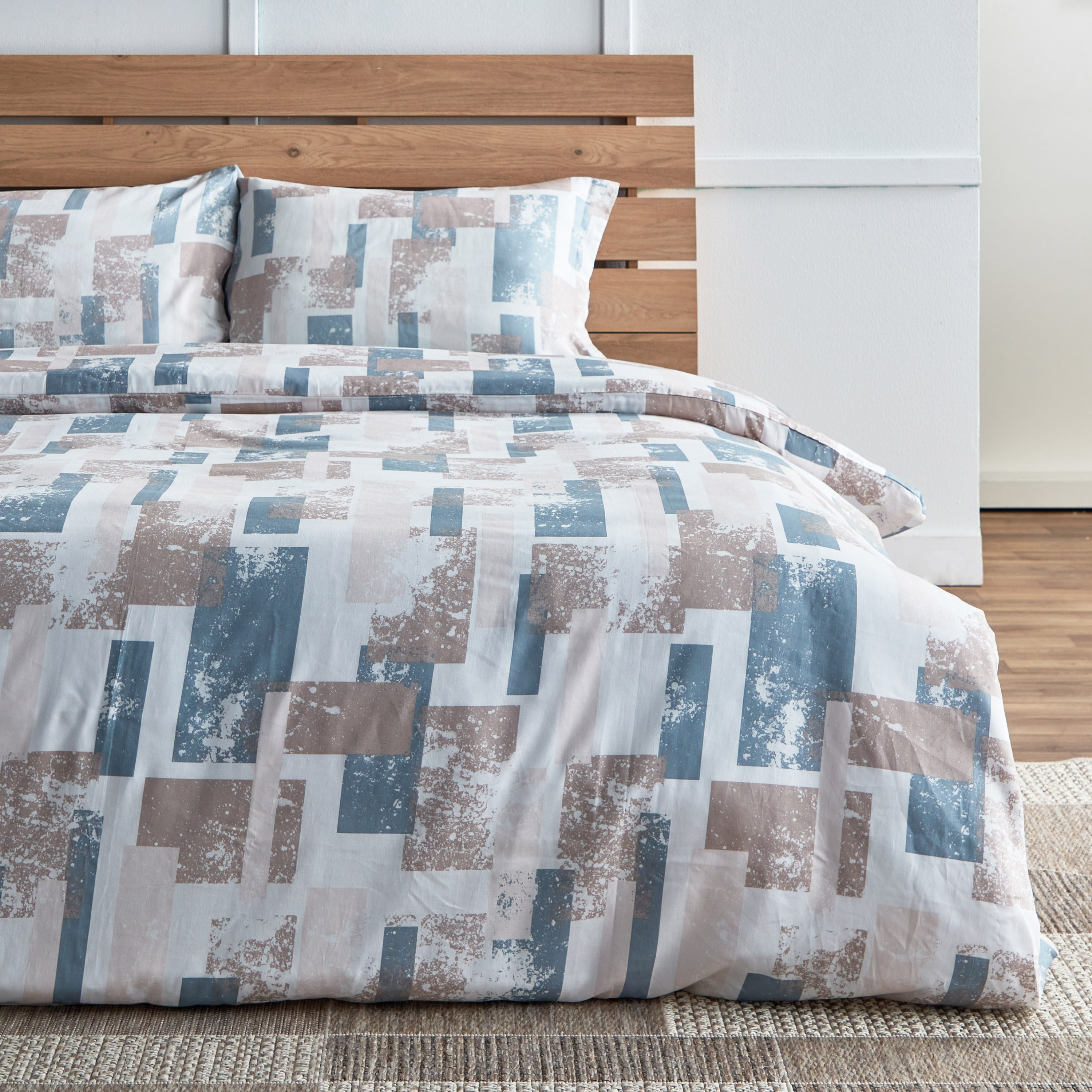 طقم غطاء لحاف سوبر كينج 3 قطع من هاوستون- 240x220 سم-hbxhomeware-bedding-duvetcovers-image-1