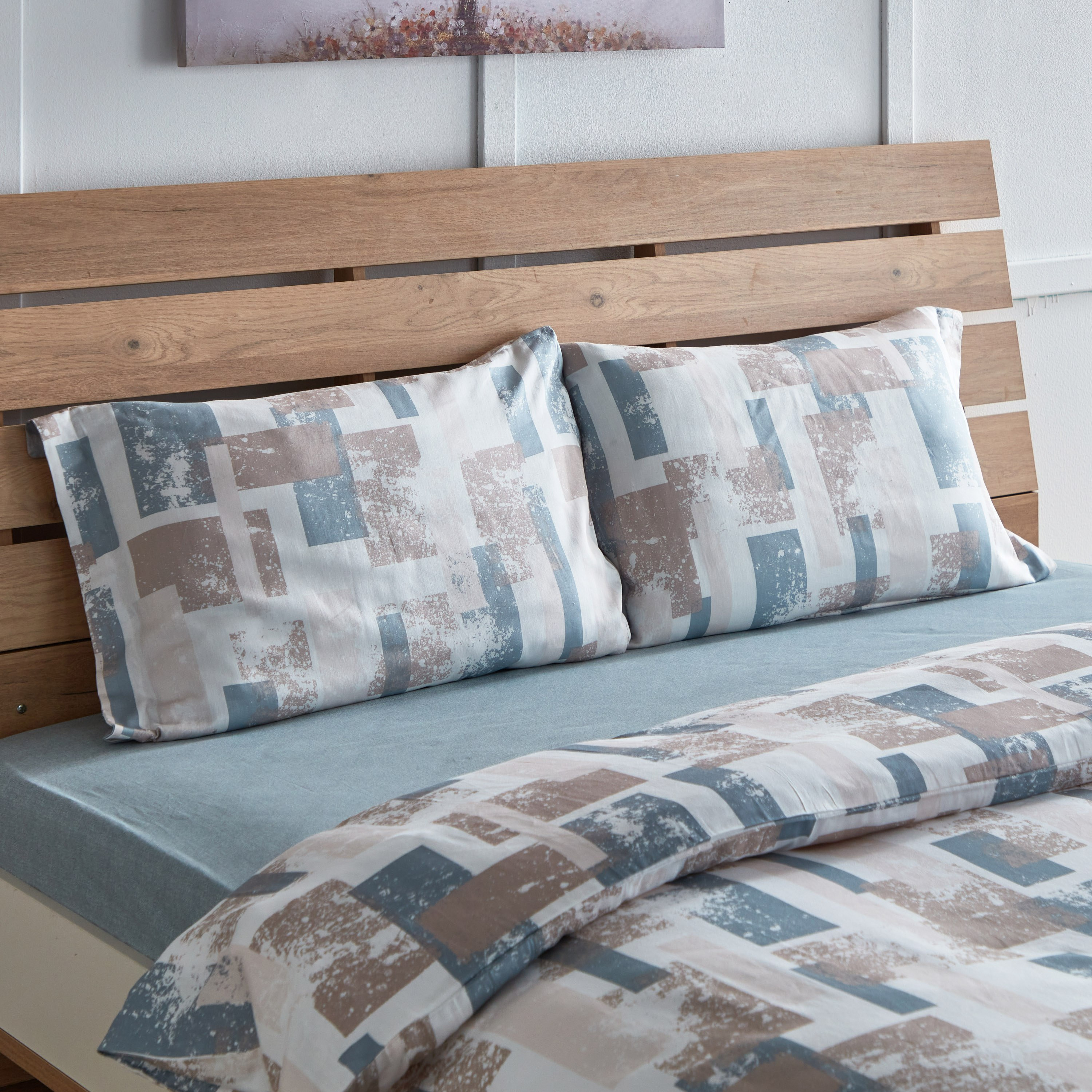 طقم غطاء لحاف سوبر كينج 3 قطع من هاوستون- 240x220 سم-hbxhomeware-bedding-duvetcovers-image-3