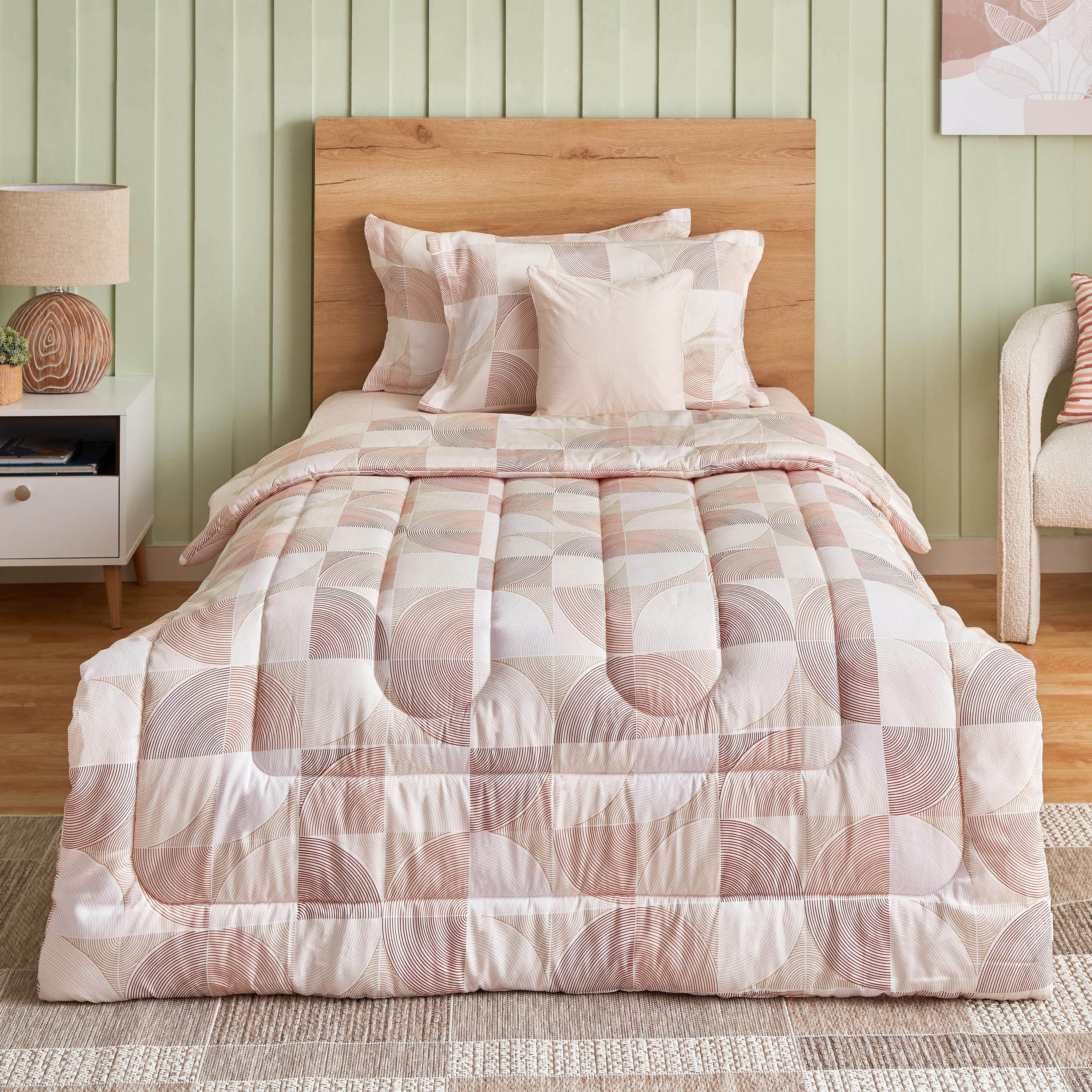 طقم لحاف مزدوج قطن- 5 قطع بطبعات من هاوستن مالاكس- 160x220 سم-hbxkidsandyouth-beddingandfurnishings-comfortersets-image-2