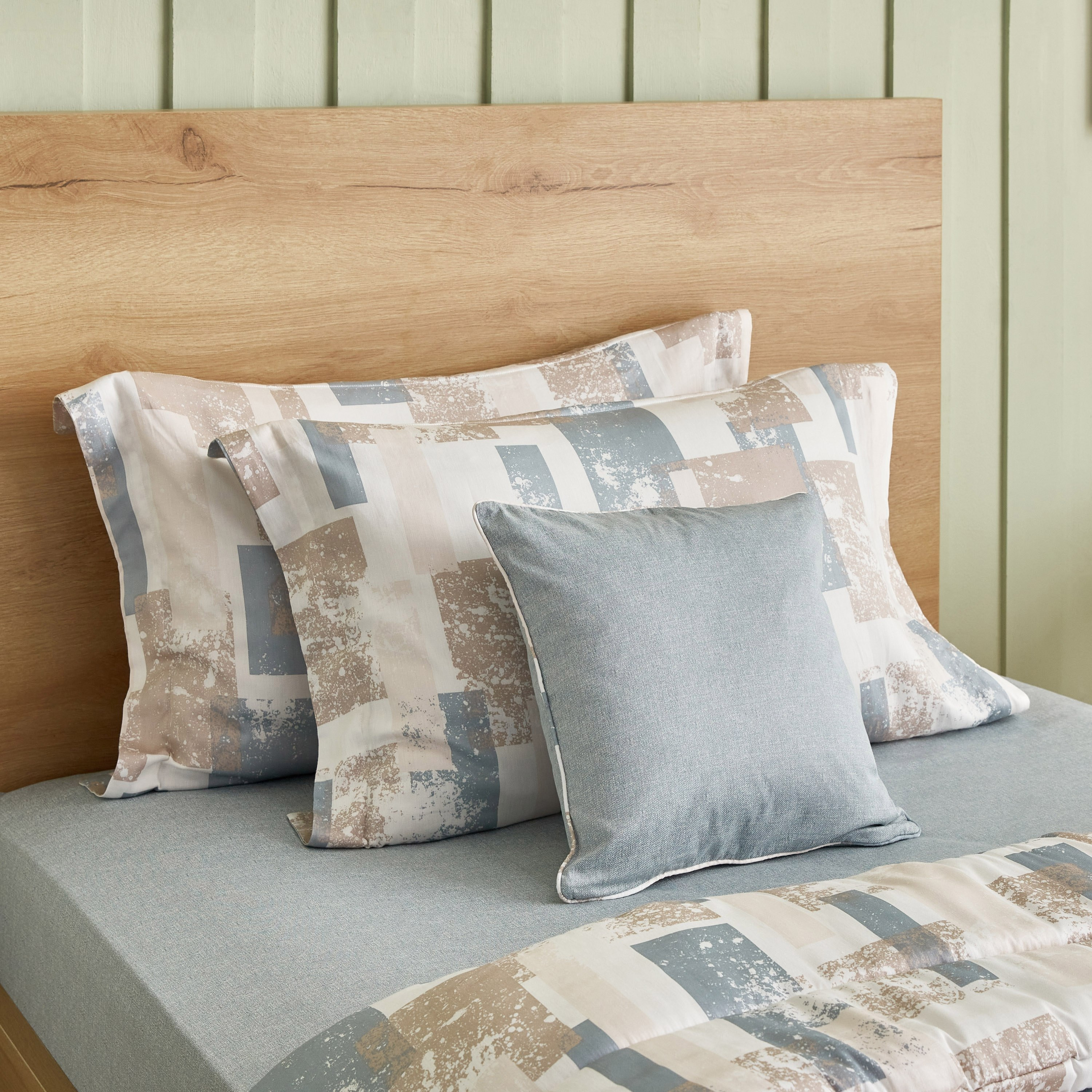 طقم لحاف مزدوج قطن  بطبعات - 5 قطع من هيوستن فاسا- 160x220 سم-hbxkidsandyouth-beddingandfurnishings-comfortersets-image-3