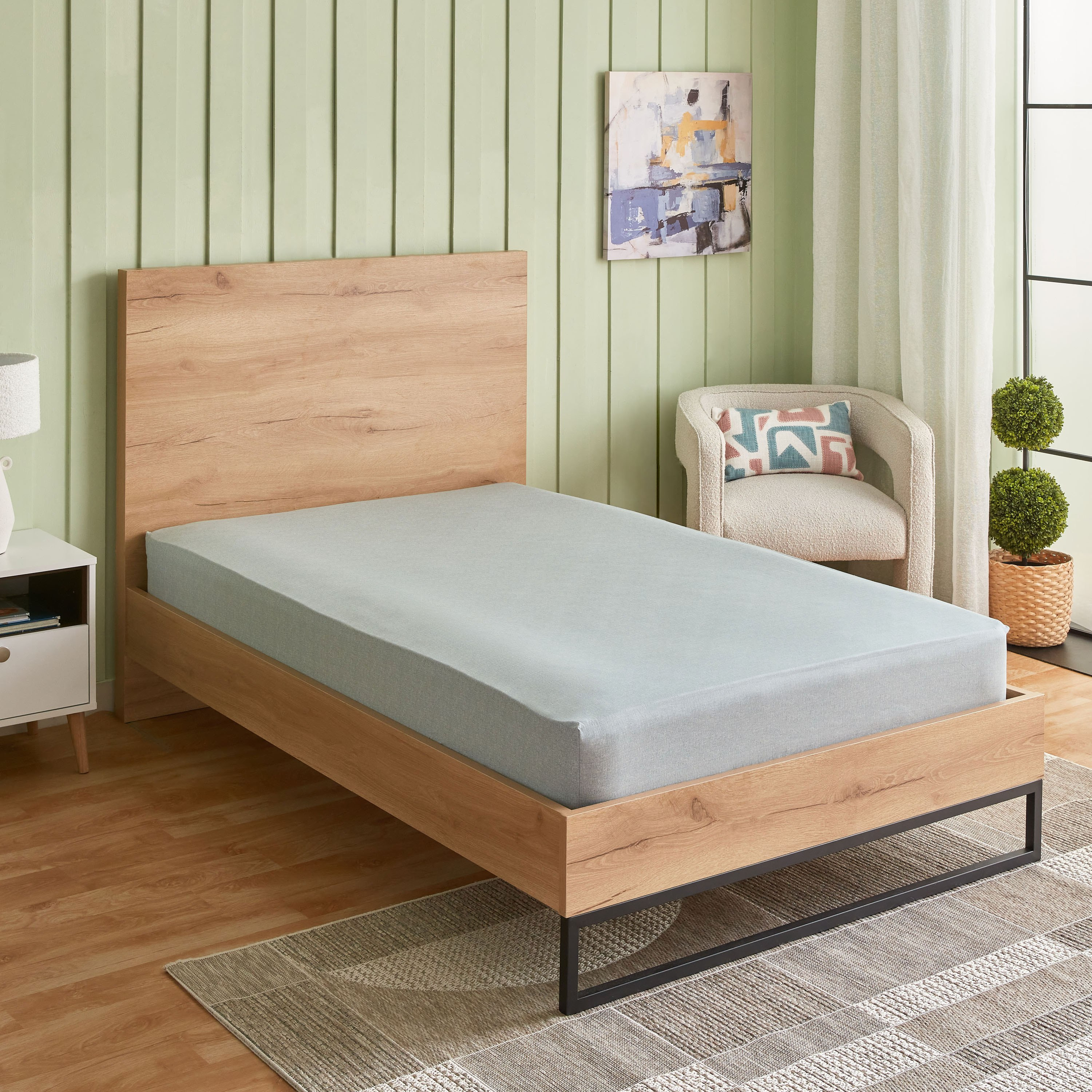 طقم لحاف مزدوج قطن  بطبعات - 5 قطع من هيوستن فاسا- 160x220 سم-hbxkidsandyouth-beddingandfurnishings-comfortersets-image-8