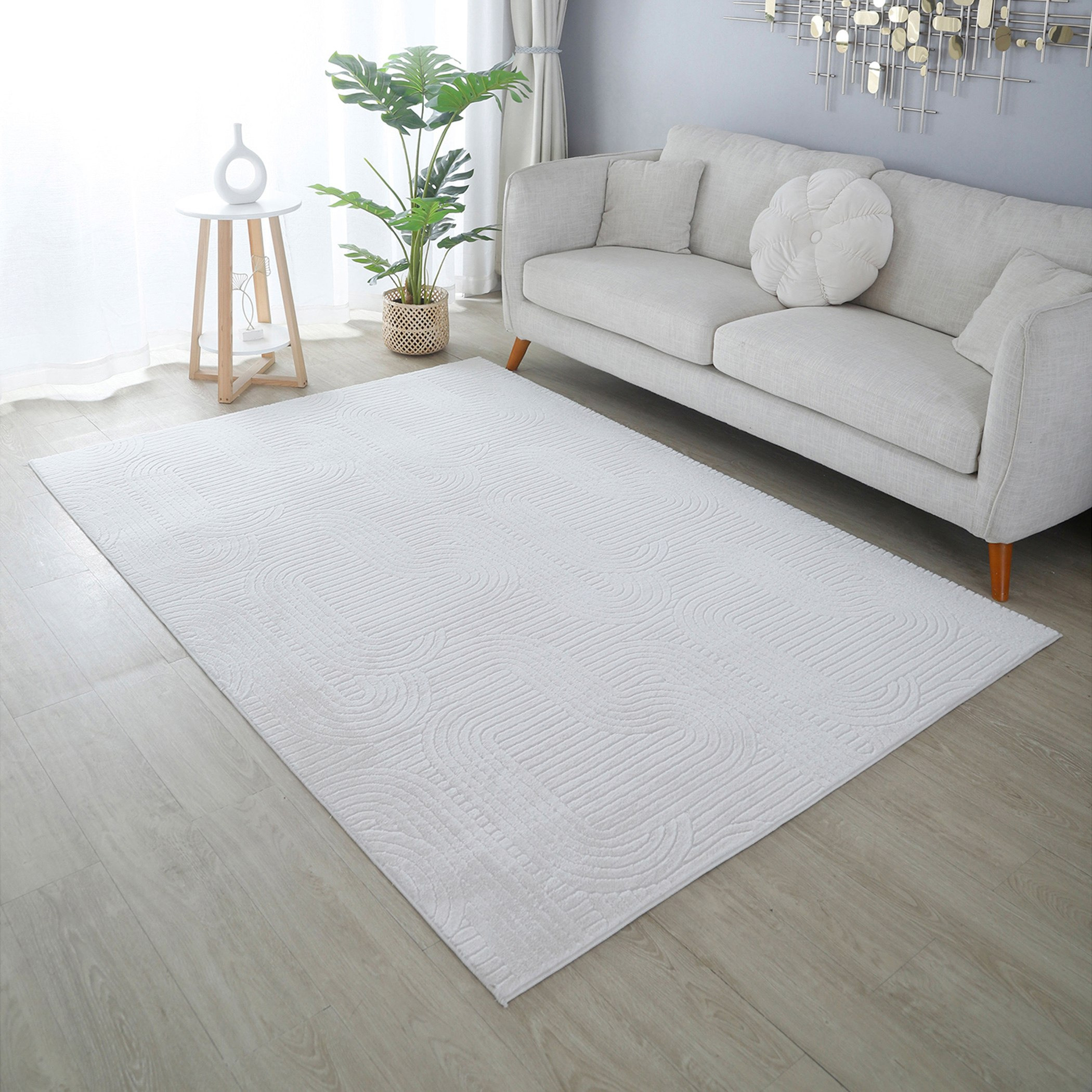 سجادة جاكار فرو أرنب من زارا - 150x220 سم-hbxdecorandfurnishings-floorcoverings-rugs-image-1