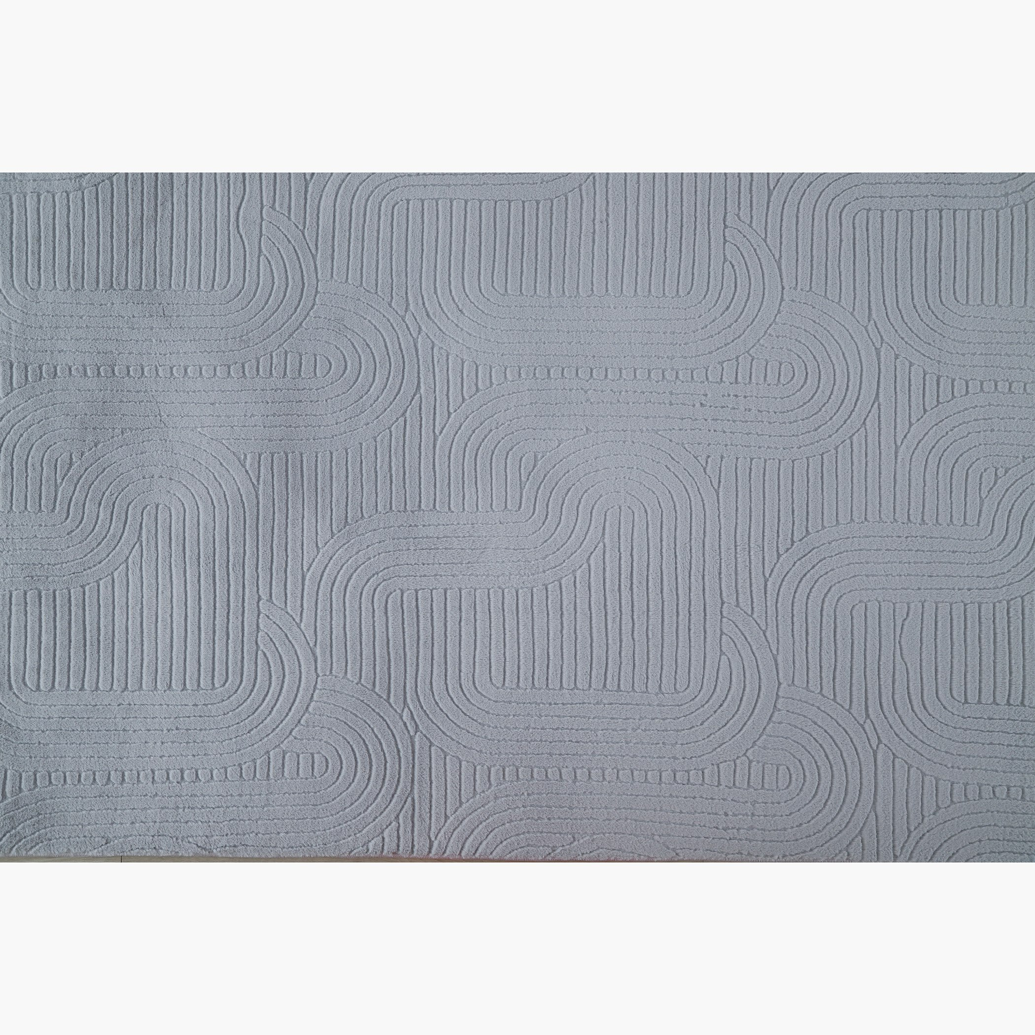 Zara Jacquard Rabbit Fur Rug - 200x300 cm-hbxdecorandfurnishings-floorcoverings-rugs-image-3