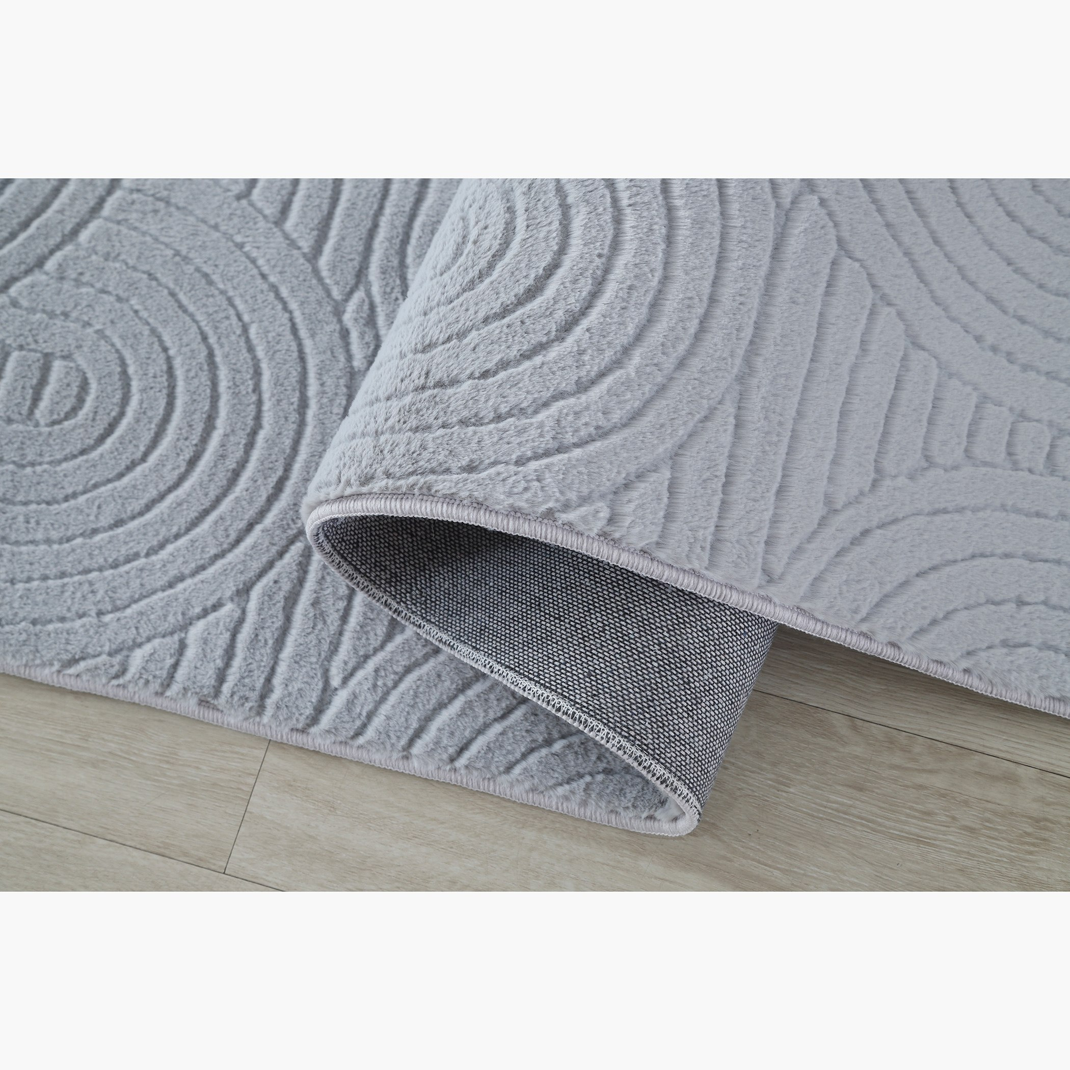Zara Jacquard Rabbit Fur Rug - 200x300 cm-hbxdecorandfurnishings-floorcoverings-rugs-image-4