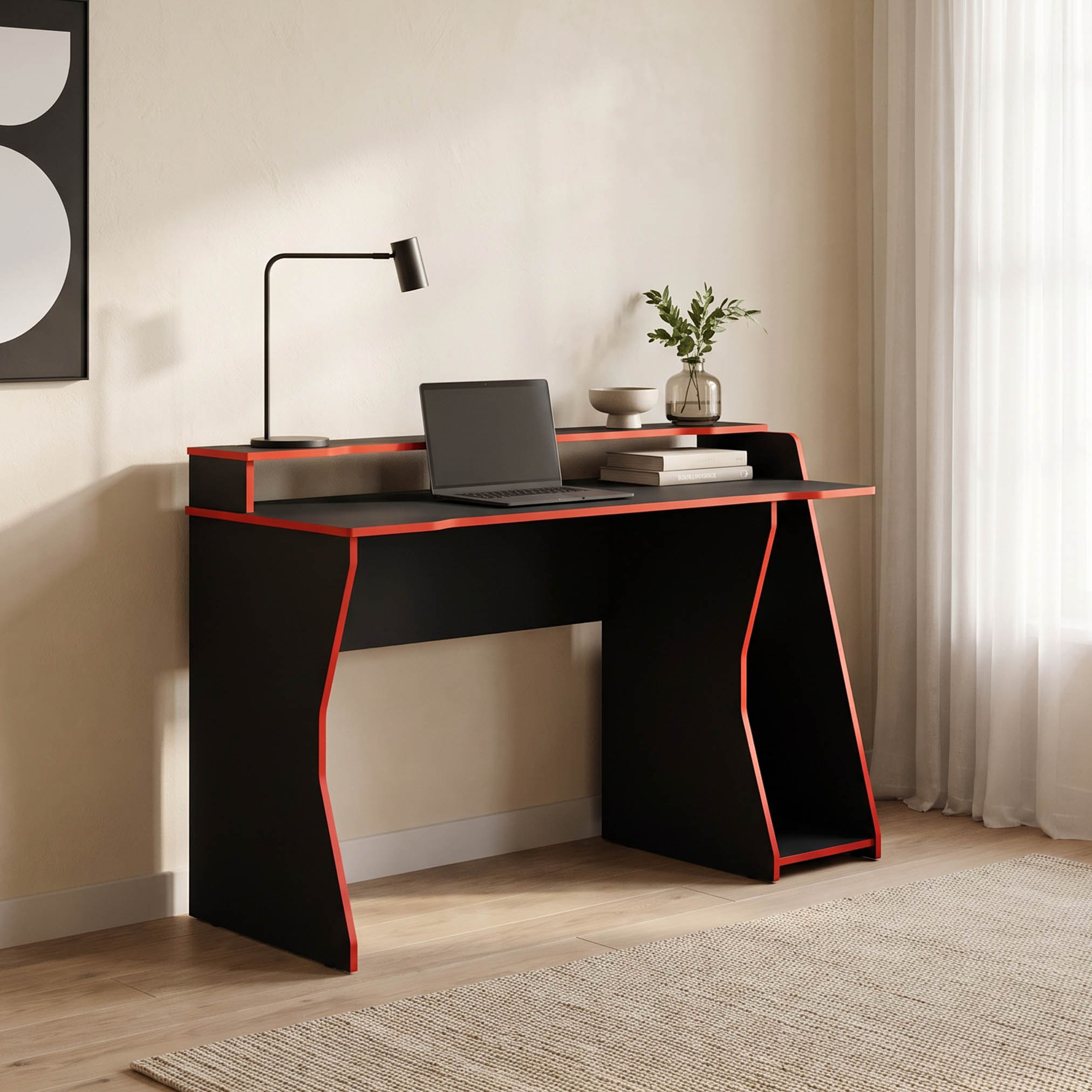 Computer Flash Desk Buy Gaming Flash Large Desk Online in UAE | Homebox