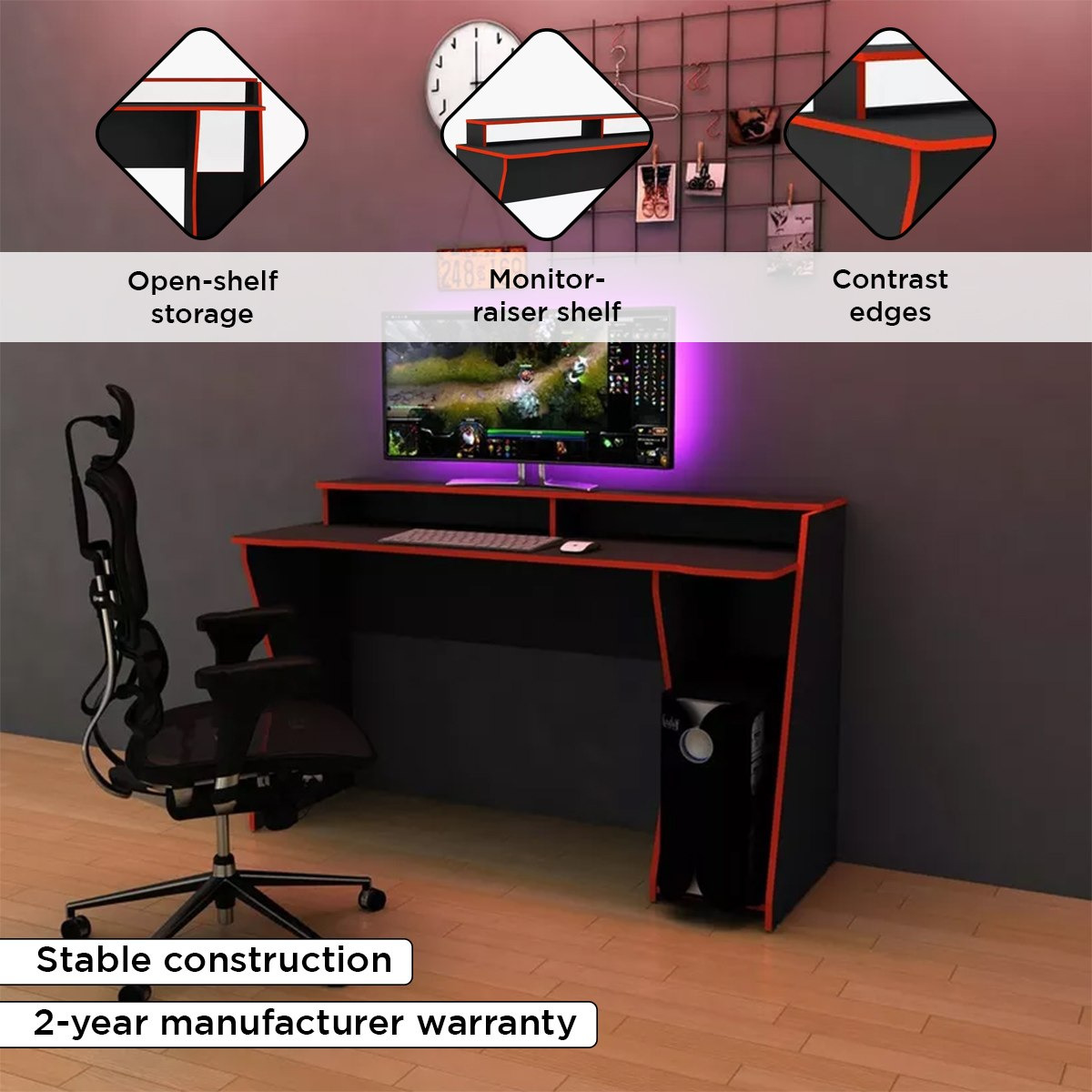Gaming Flash Large Desk-hbxfurniture-office-desks-image-4