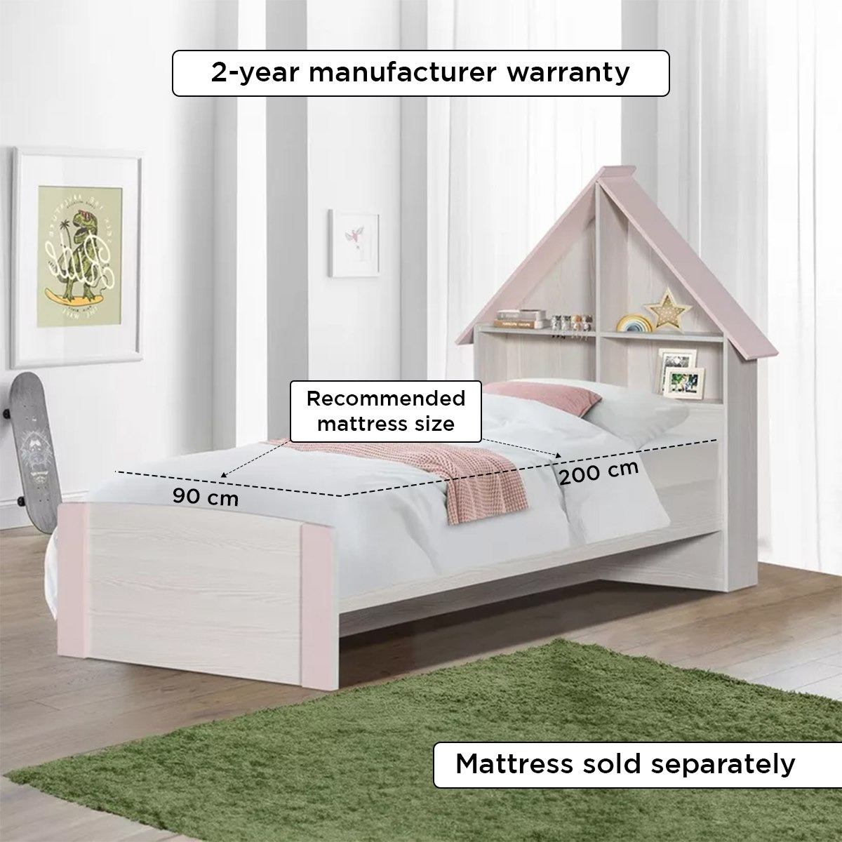 سرير فردي بلوح رأسي بمساحة تخزين من آنا - 90x200 سم-hbxfurniture-bedsandbedsets-beds-single-image-6