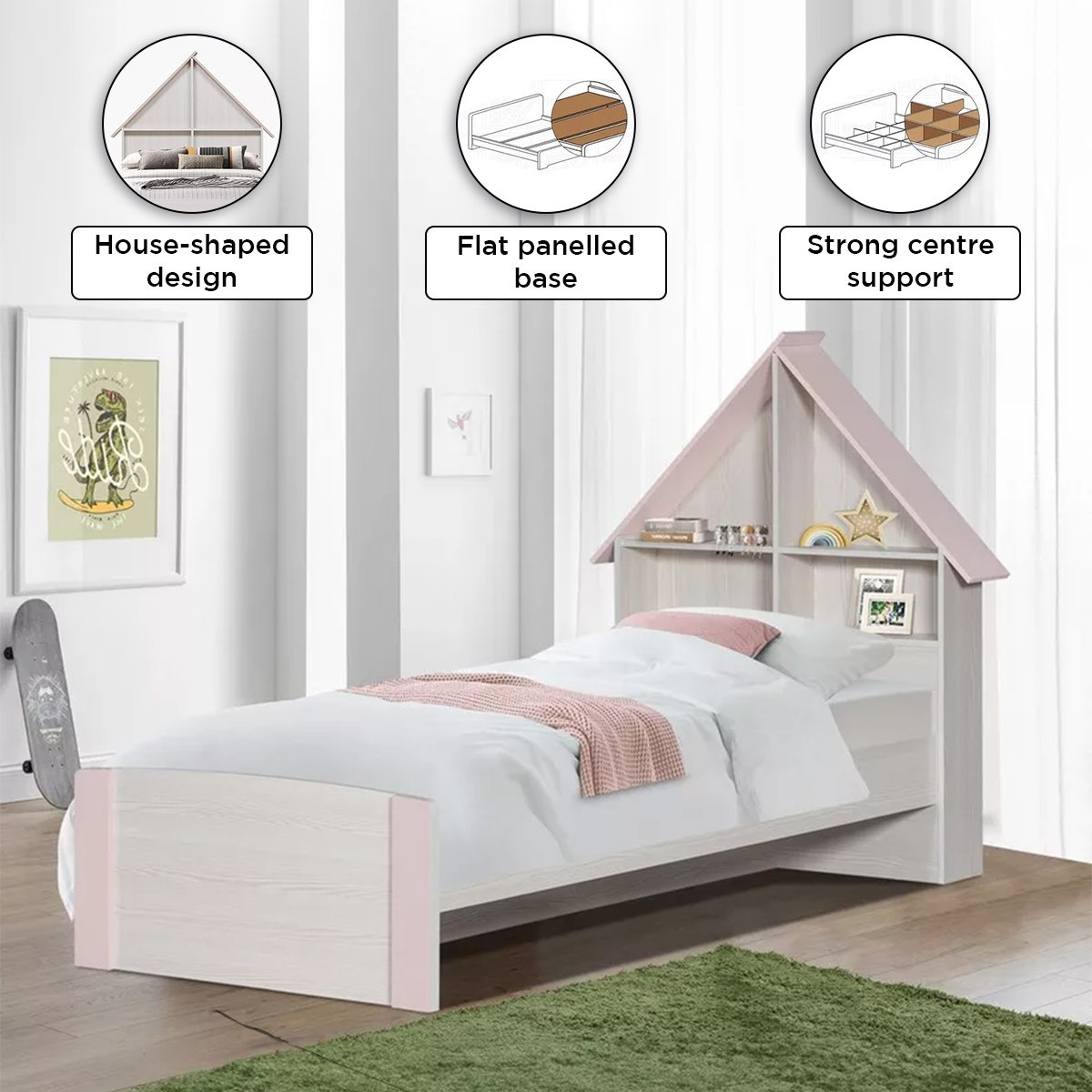 سرير فردي بلوح رأسي بمساحة تخزين من آنا - 90x200 سم-hbxfurniture-bedsandbedsets-beds-single-image-4
