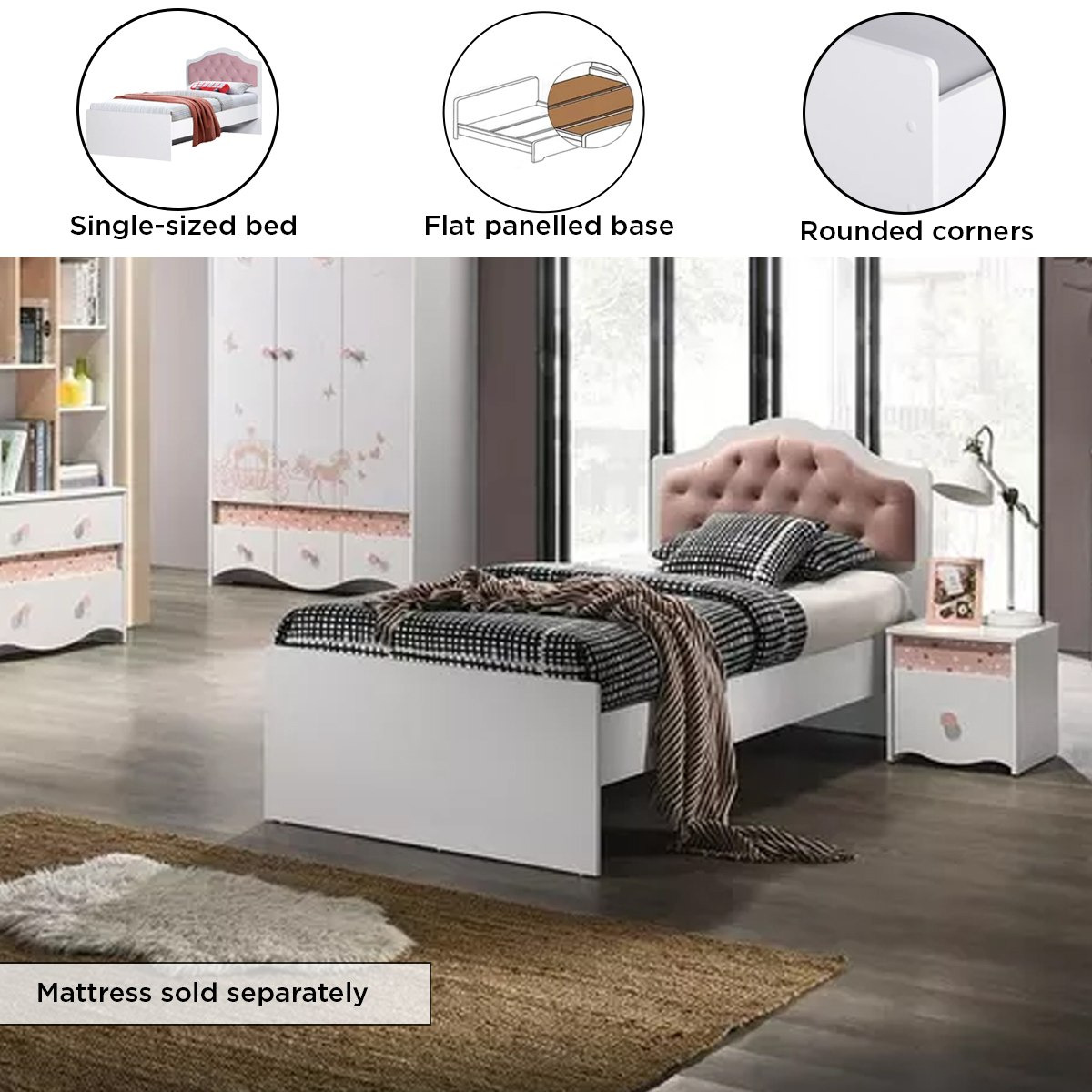 سرير فردي بلوح رأسي منجد من إلسا - 90x200 سم-hbxfurniture-bedsandbedsets-beds-single-image-5