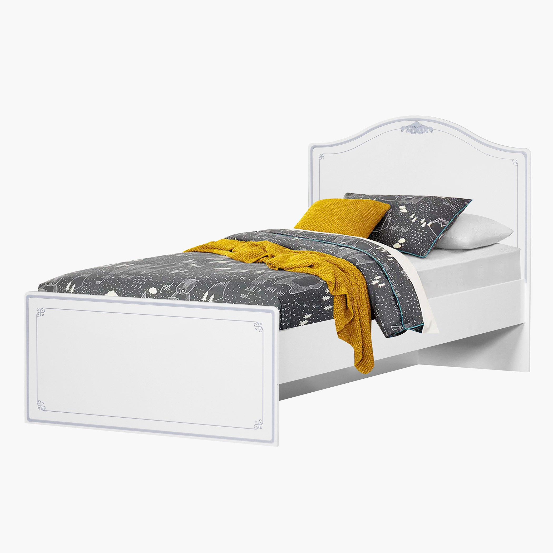 Spring Single Bed - 90x200 cm-hbxfurniture-bedsandbedsets-beds-single-image-3