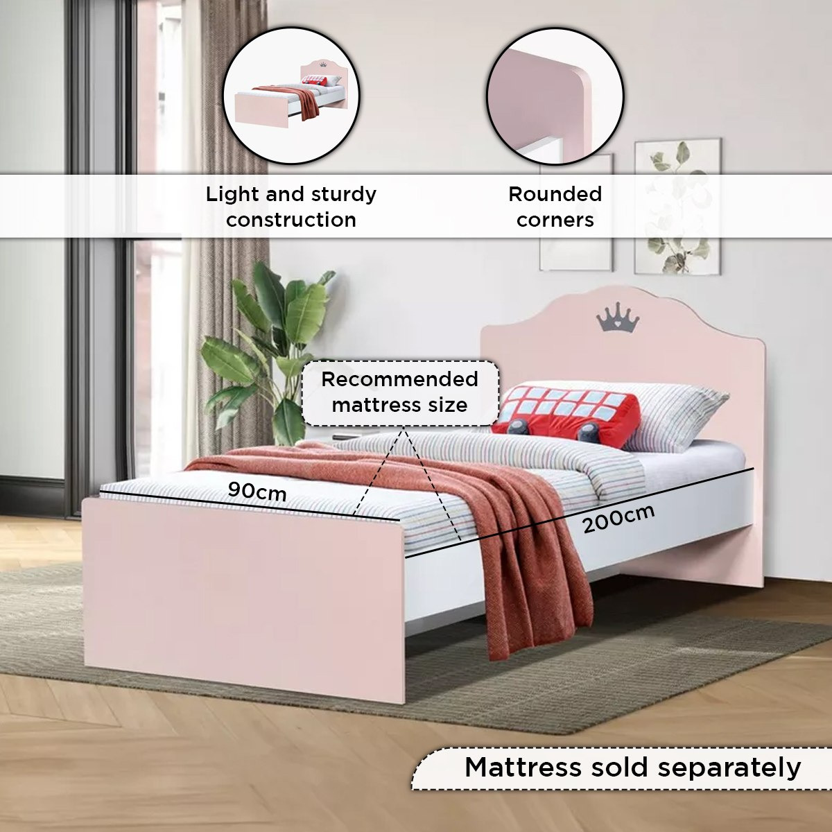 سرير فردي بلوم من فانيلا - 90x200 سم-hbxfurniture-bedsandbedsets-beds-single-image-4