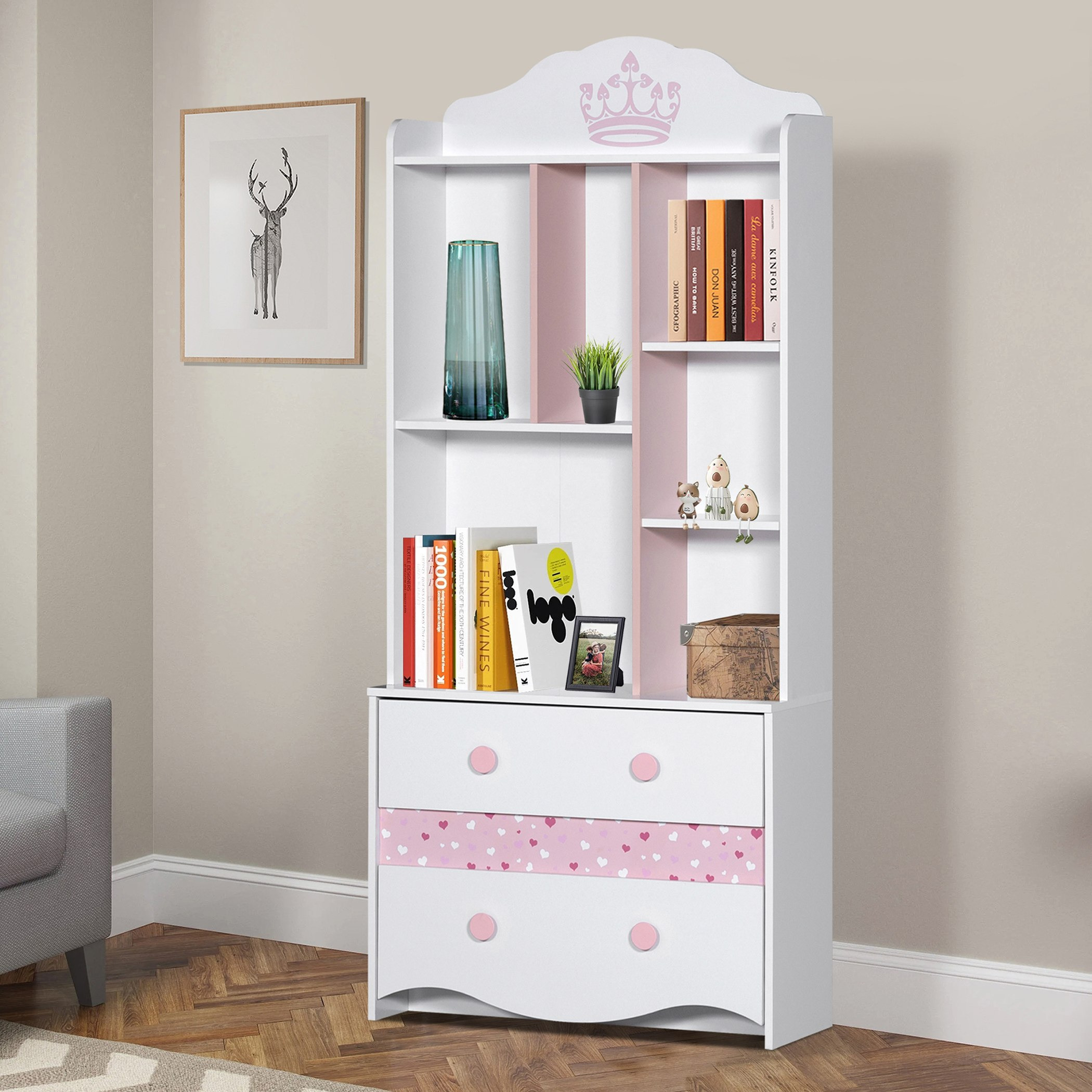 خزانة كتب من إلسا-hbxfurniture-office-bookcases-image-1