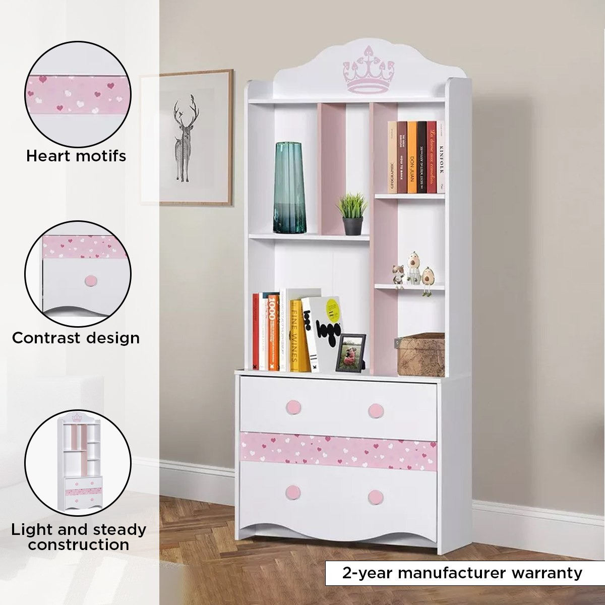 خزانة كتب من إلسا-hbxfurniture-office-bookcases-image-4