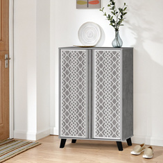 Morocco 22-Pair Shoe Cabinet with 2 Doors