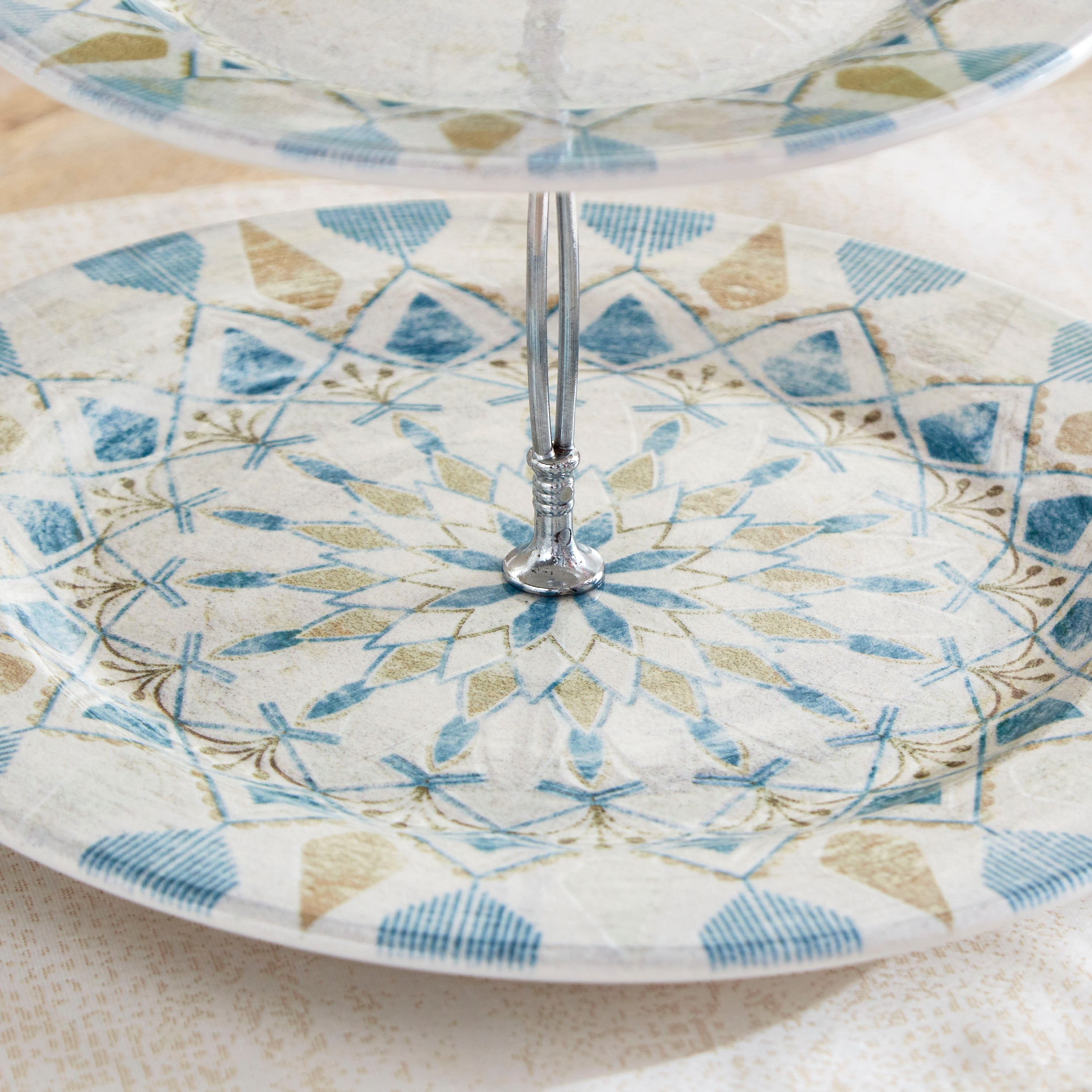 حامل كيك طابقين من مونتيسا - 20x27 سم-hbxdecorandfurnishings-tabletop-serveware-image-3