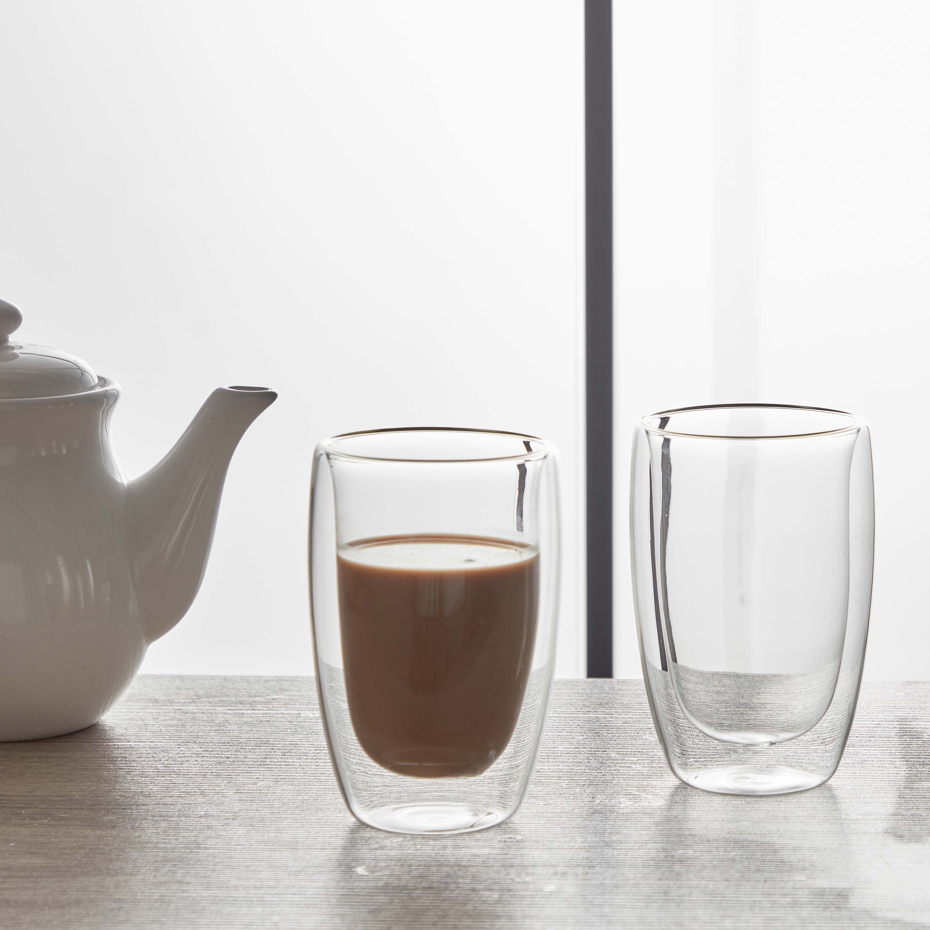طقم أكواب مزدوج الجدار قطعتين من ميليور - 450 مل-hbxhomeware-diningandtabletop-coffeeandteasets-image-1