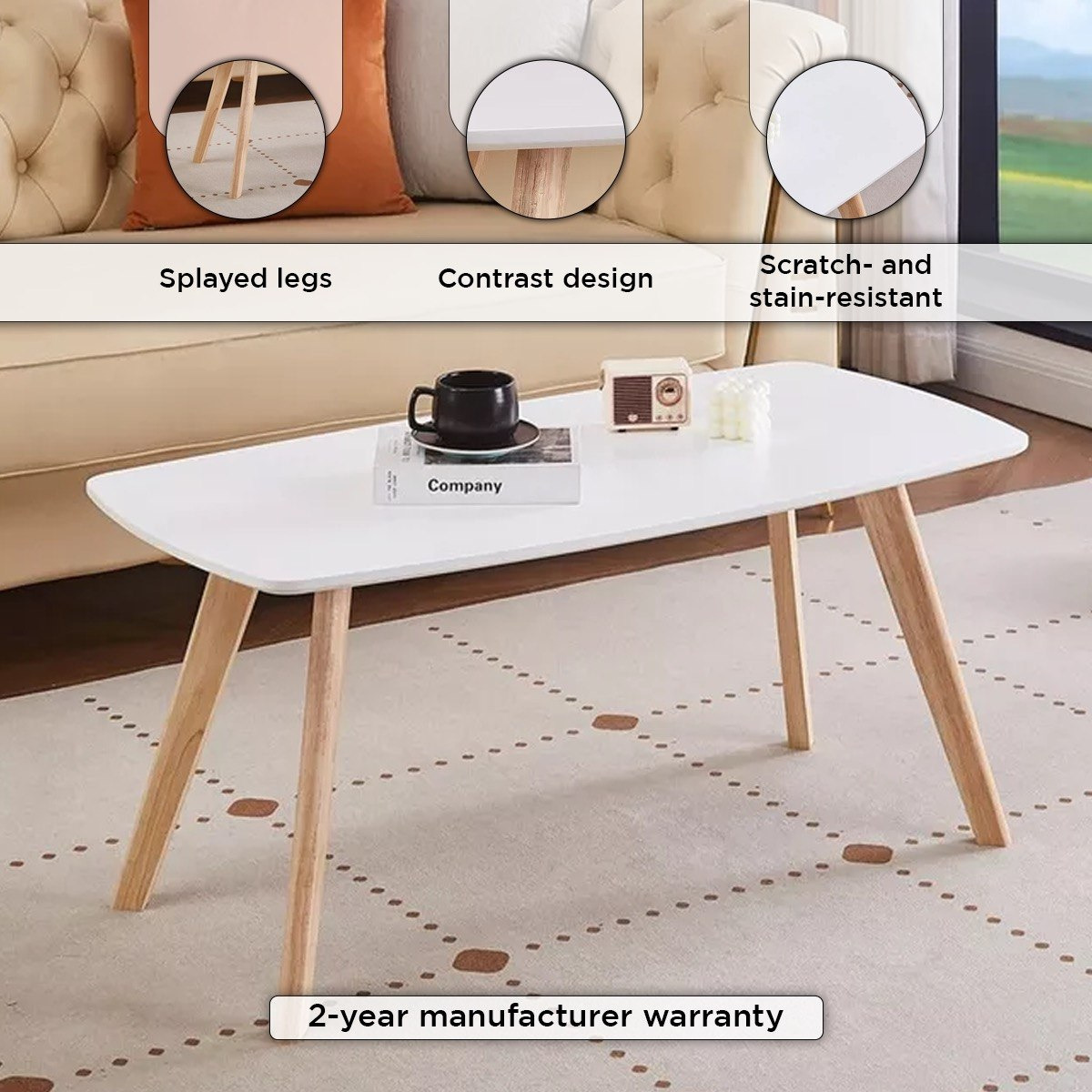 طاولة قهوة بأرجل من الخشب الصلب من توتو -hbxlivingroom-tablesandstands-coffeetables-image-4