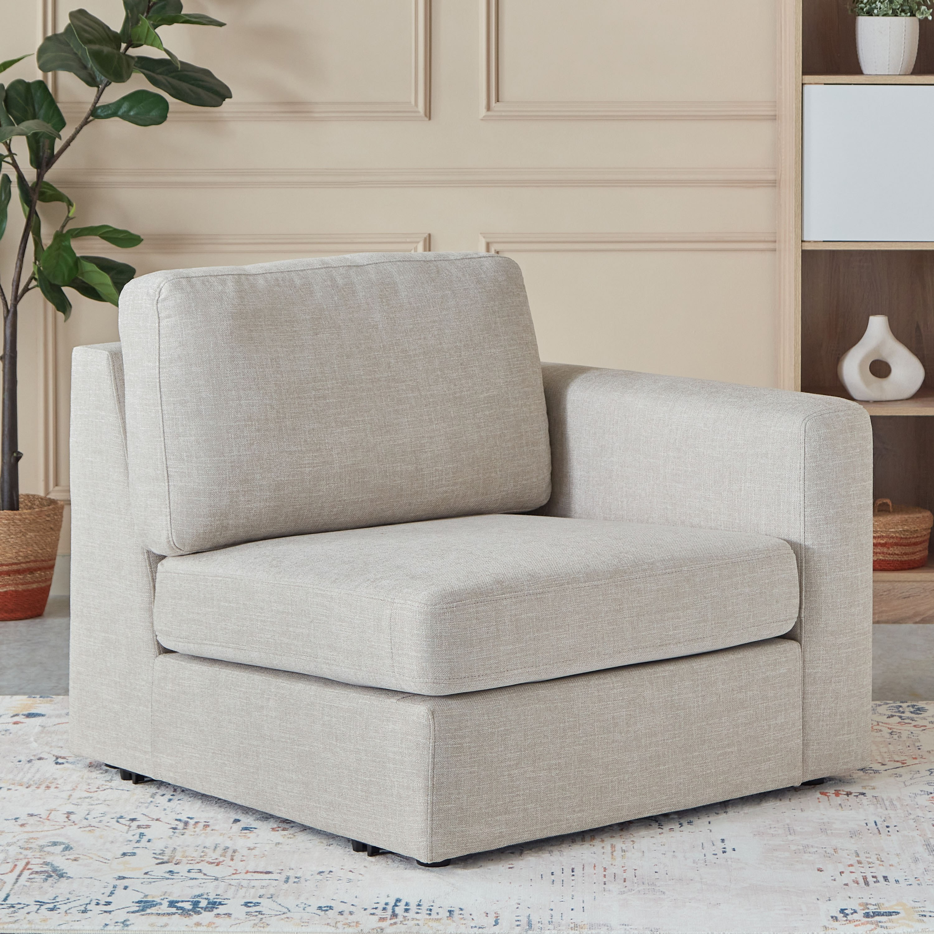 Imodular 1-Seater Fabric Right Armchair