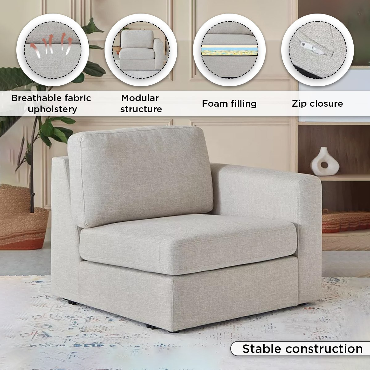 كرسي قماش بذراع أيمن ومقعد واحد من إيموديولار-hbxlivingroom-sofasandarmchairs-sofas-image-6