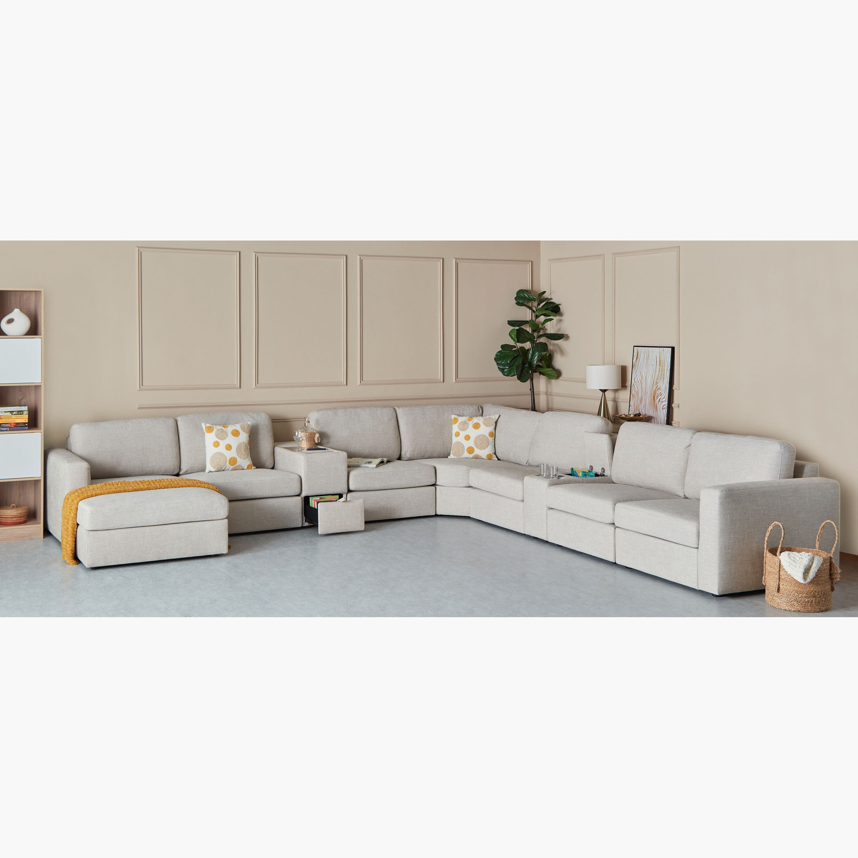 Imodular 1-Seater Fabric Left Armchair-hbxlivingroom-sofasandarmchairs-sofas-image-13