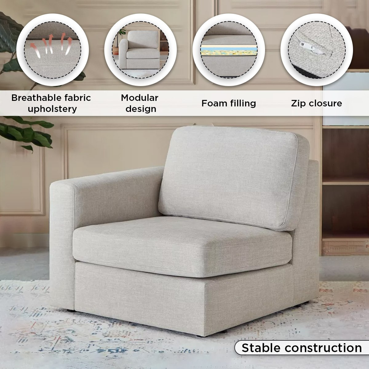 Imodular 1-Seater Fabric Left Armchair-hbxlivingroom-sofasandarmchairs-sofas-image-6