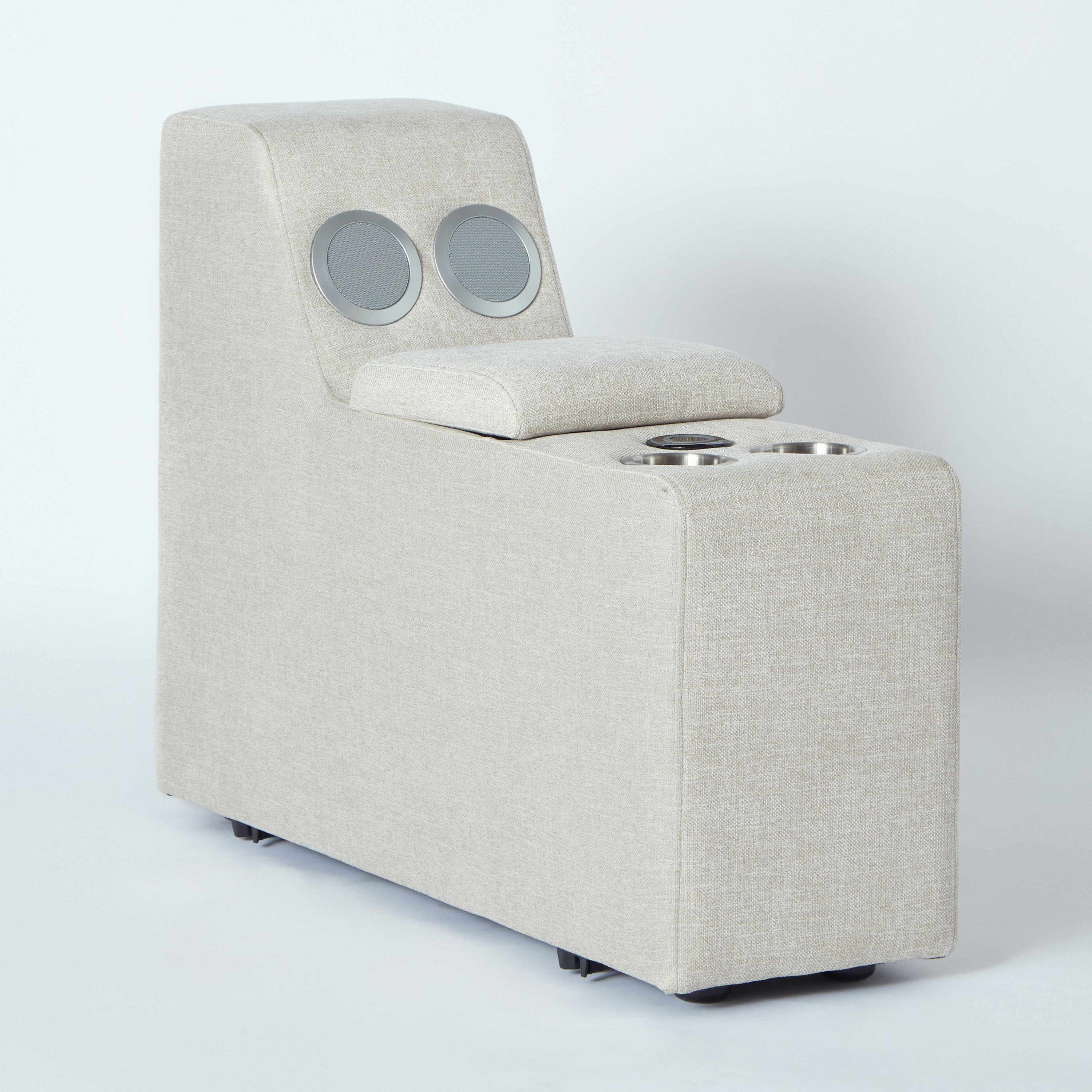 Imodular Fabric 2-Cup Holder Console with Storage Speaker and Charger-hbxlivingroom-sofasandarmchairs-sofas-image-21