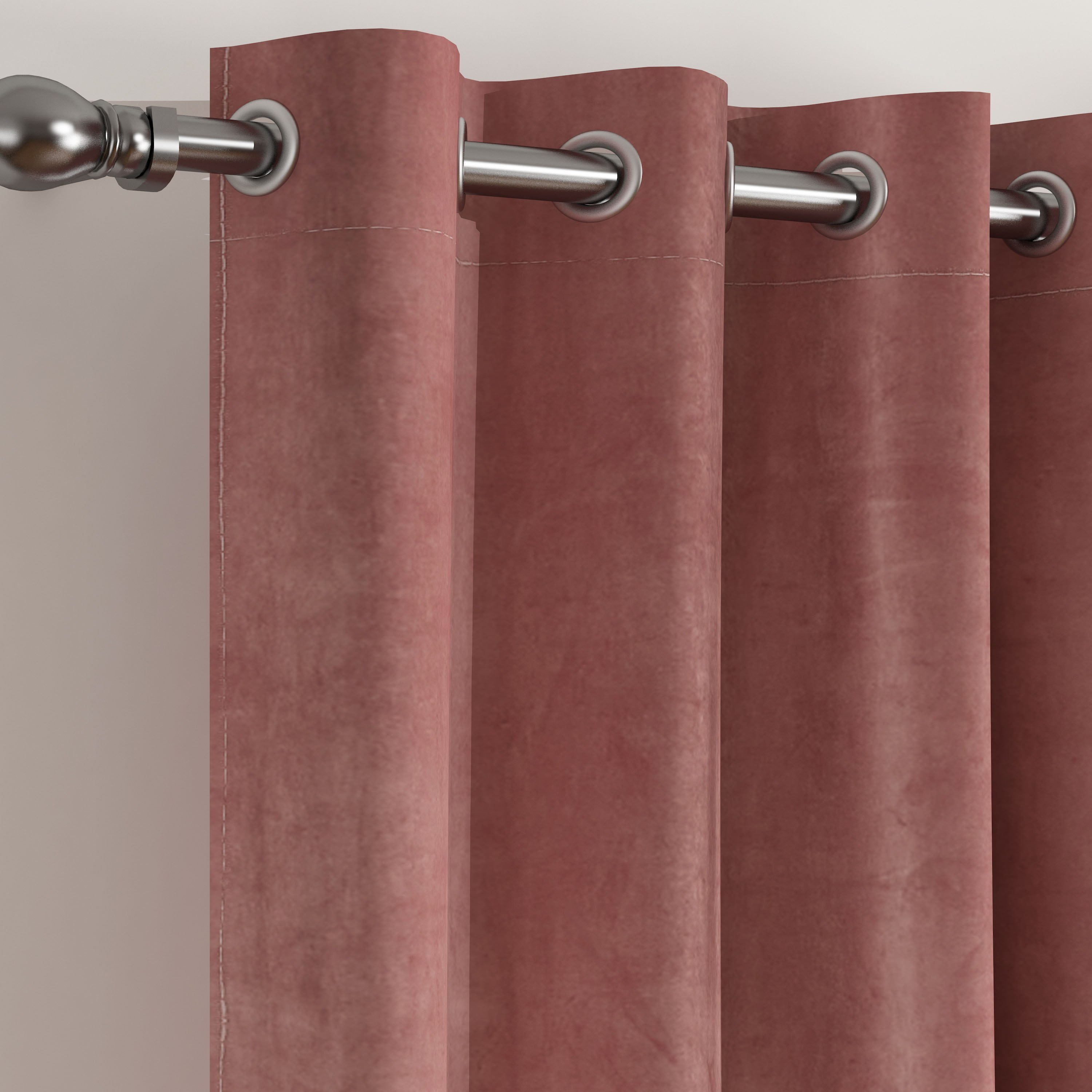 طقم ستائر مخملية قطعتين من دوف - 300x135 سم-hbxhomeware-hbxdecorandfurnishings-image-2