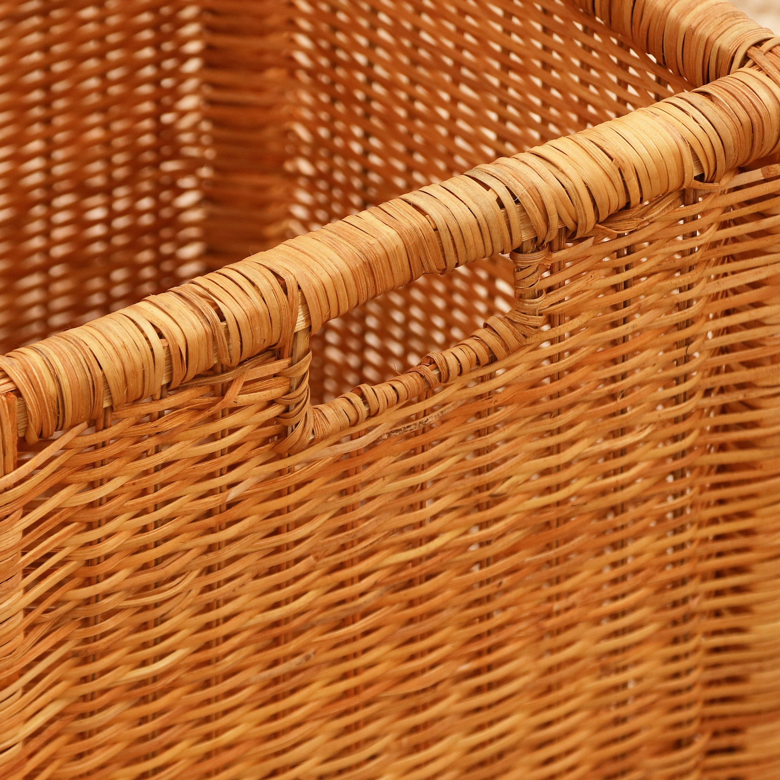 صندوق مكعب من الروطان من ناتورا - 32x33x32 سم-hbxbedroom-bedroomaccessories-bedroomstorage-image-5