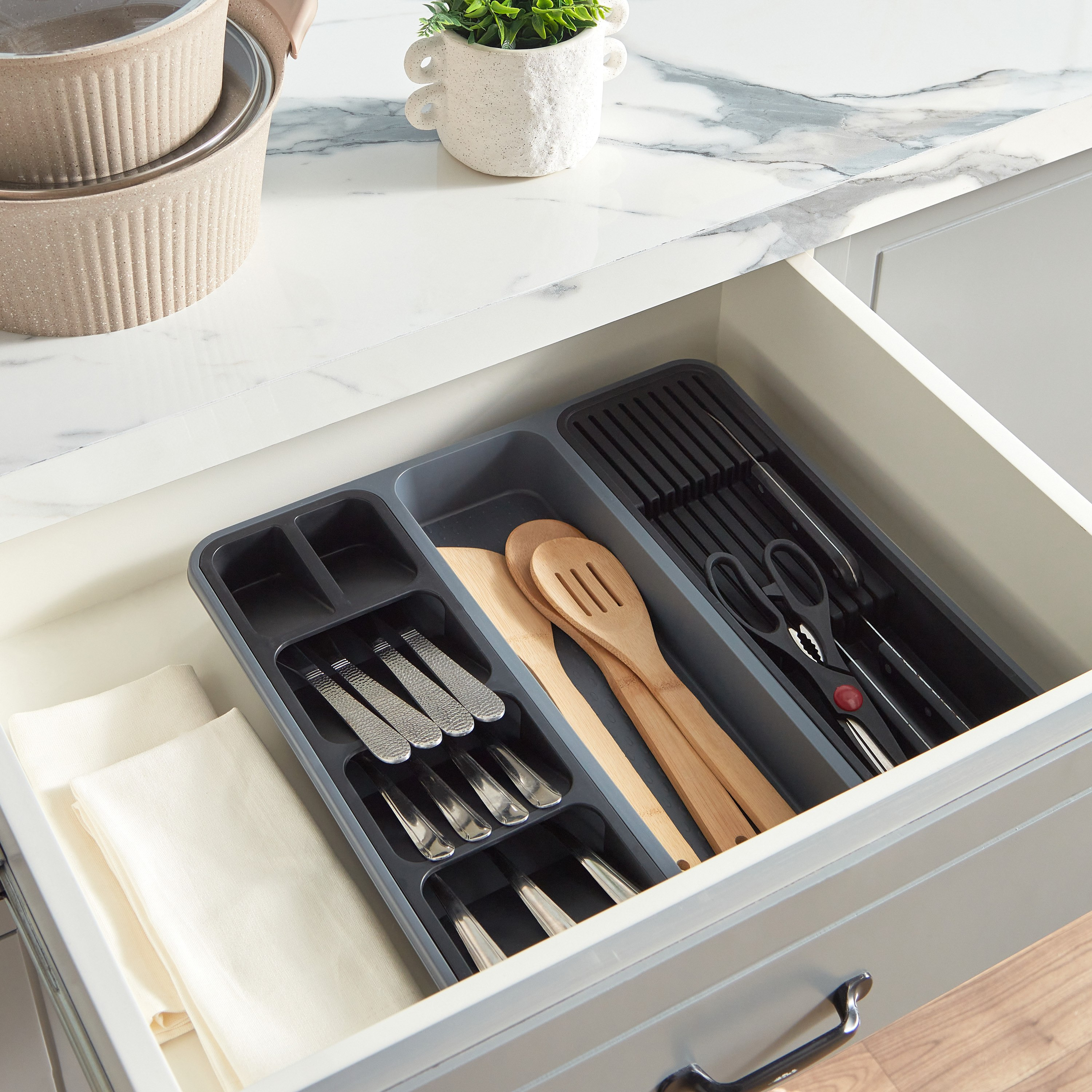 Foly Life Organizer Cutlery Tray - 40x40x5.1 cm-hbxhomeware-hbxkitchen-image-6