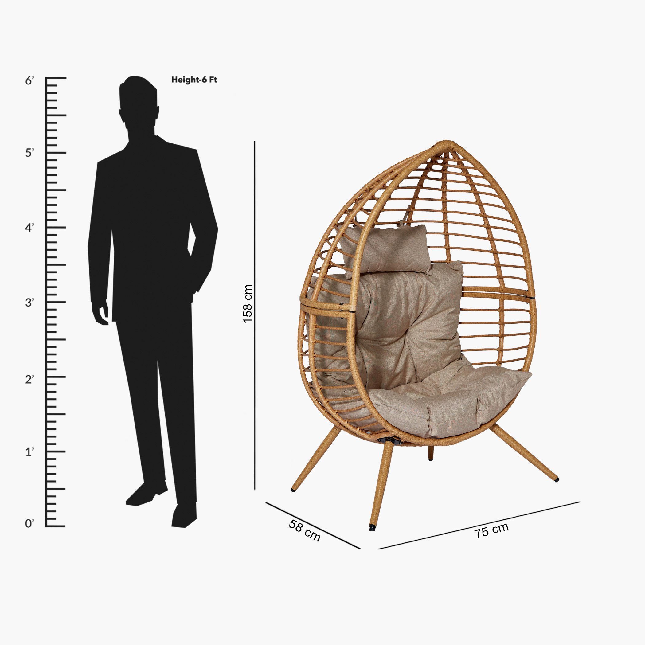 كرسي خارجي بتصميم شرنقة مع وسائد - فيرا ناتشورا من موڤو-hbxfurniture-outdoor-swingsandchairs-image-11