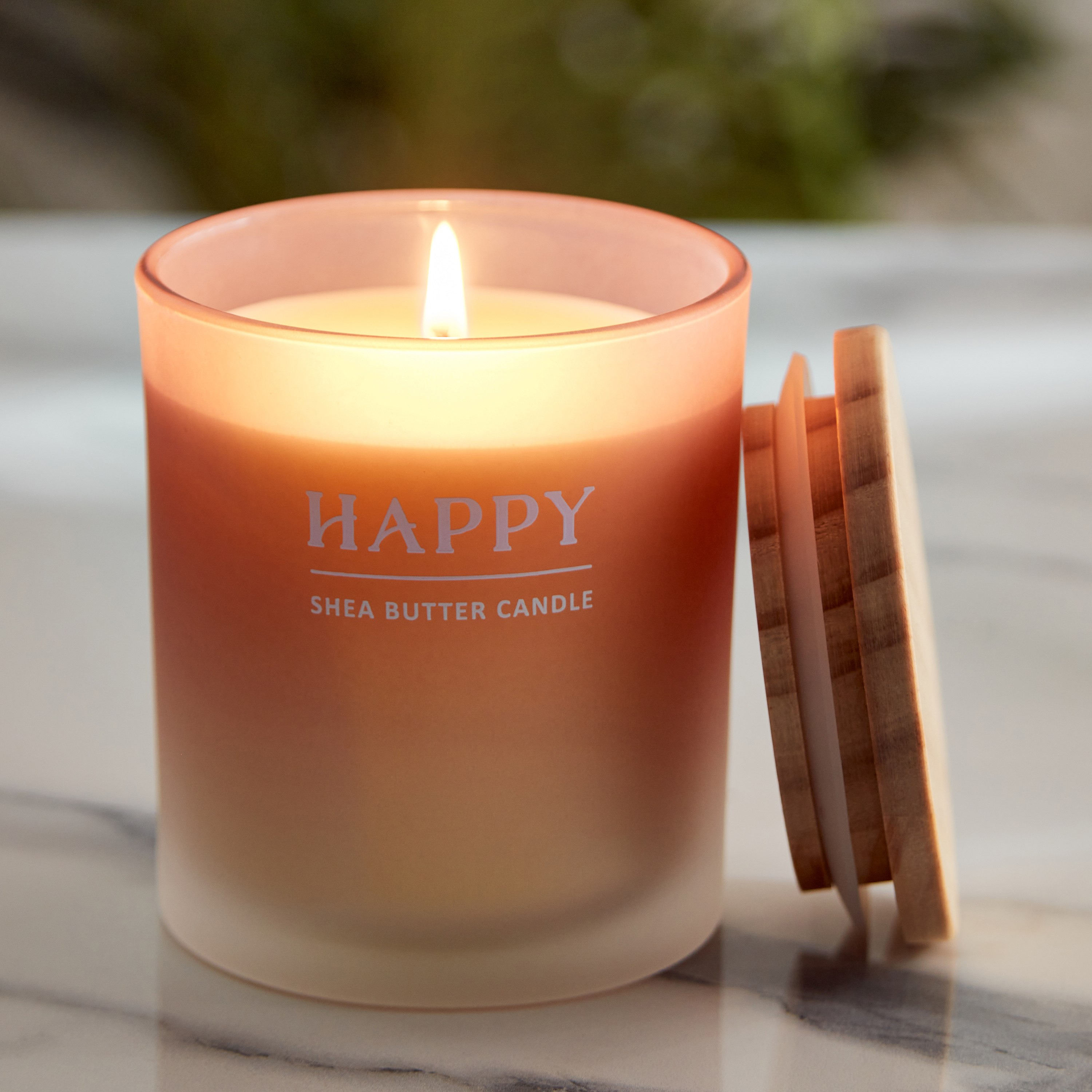 جرة شمع معطرة بغطاء خشب من نوريش هابي - 206 جم-hbxlivingroom-decorandaccessories-candles-image-2