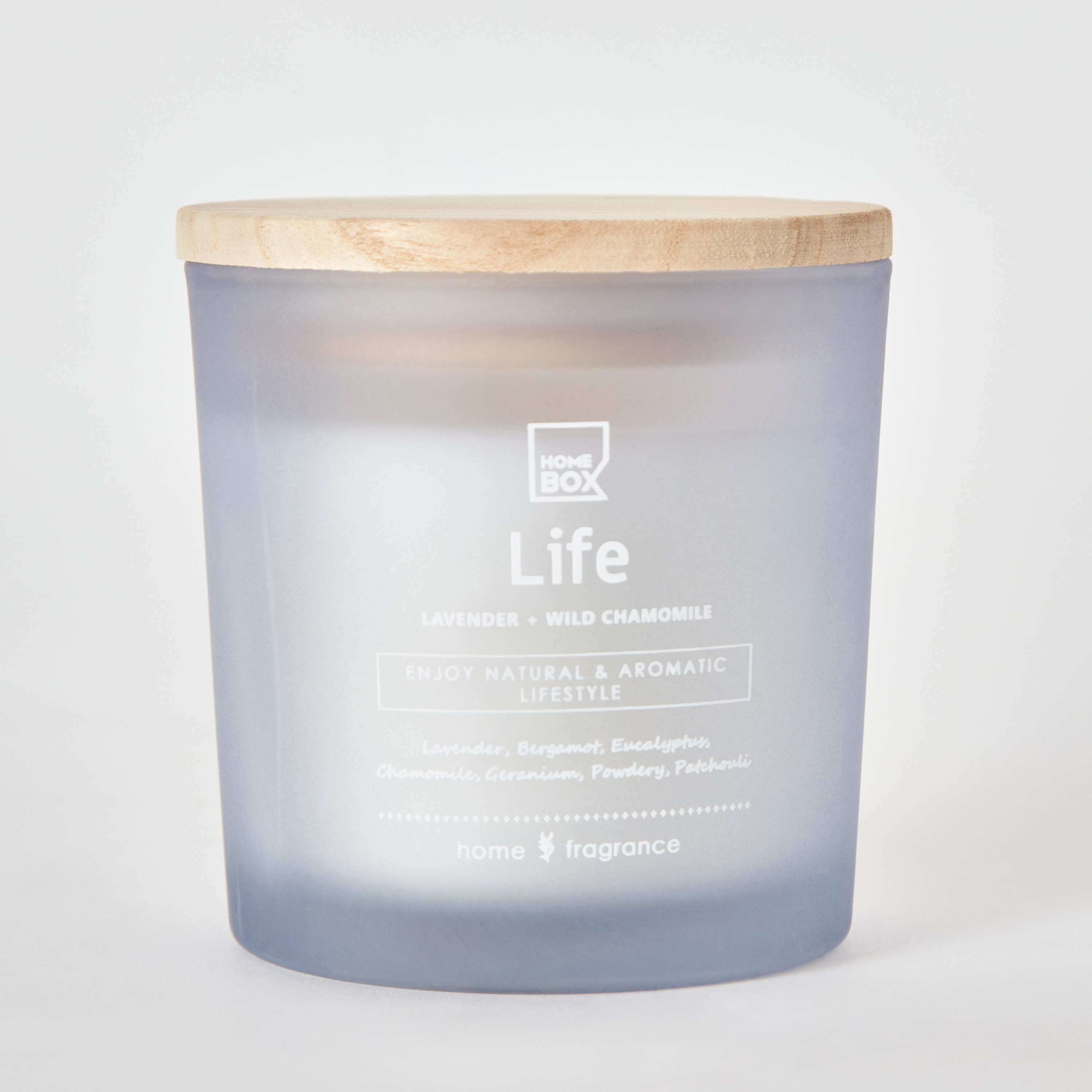 Sentiment Life Frosted Glass Jar Candle with Wooden Lid - 320 g-PROMO_HB_SA_ALRHAJI_09092026-image-5