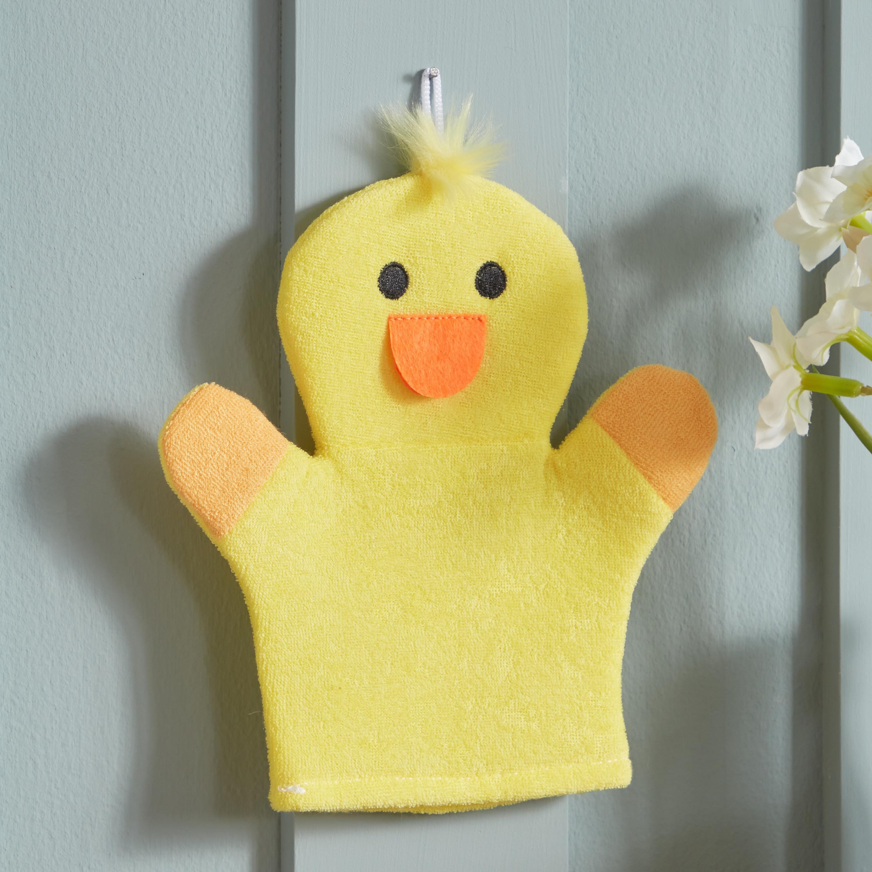 قفاز حمام على شكل بطة - 19x20 سم-hbxhomeware-hbxkidsandyouth-image-1