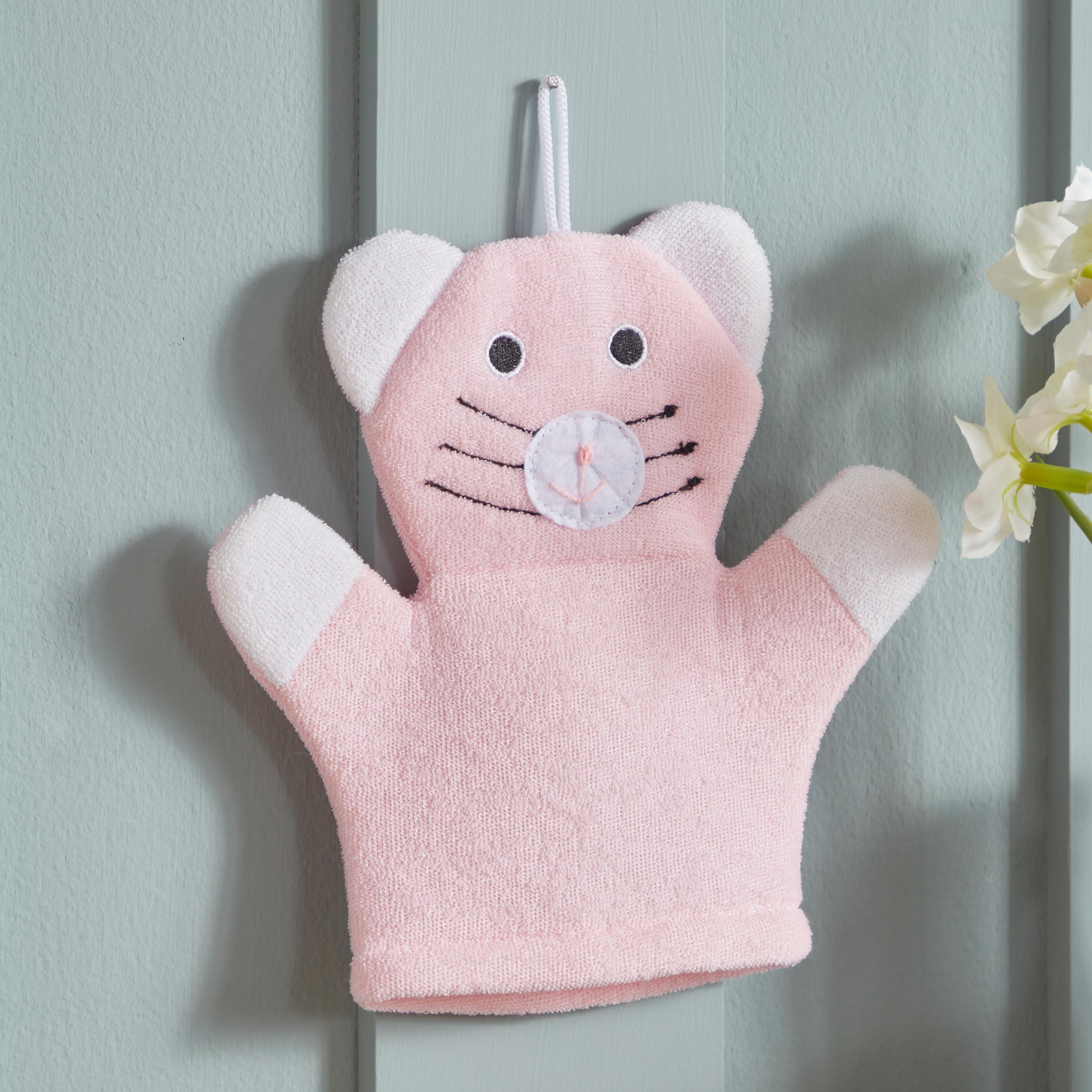قفاز حمام على شكل الدب تيدي - 19x21 سم-hbxhomeware-hbxkidsandyouth-image-1