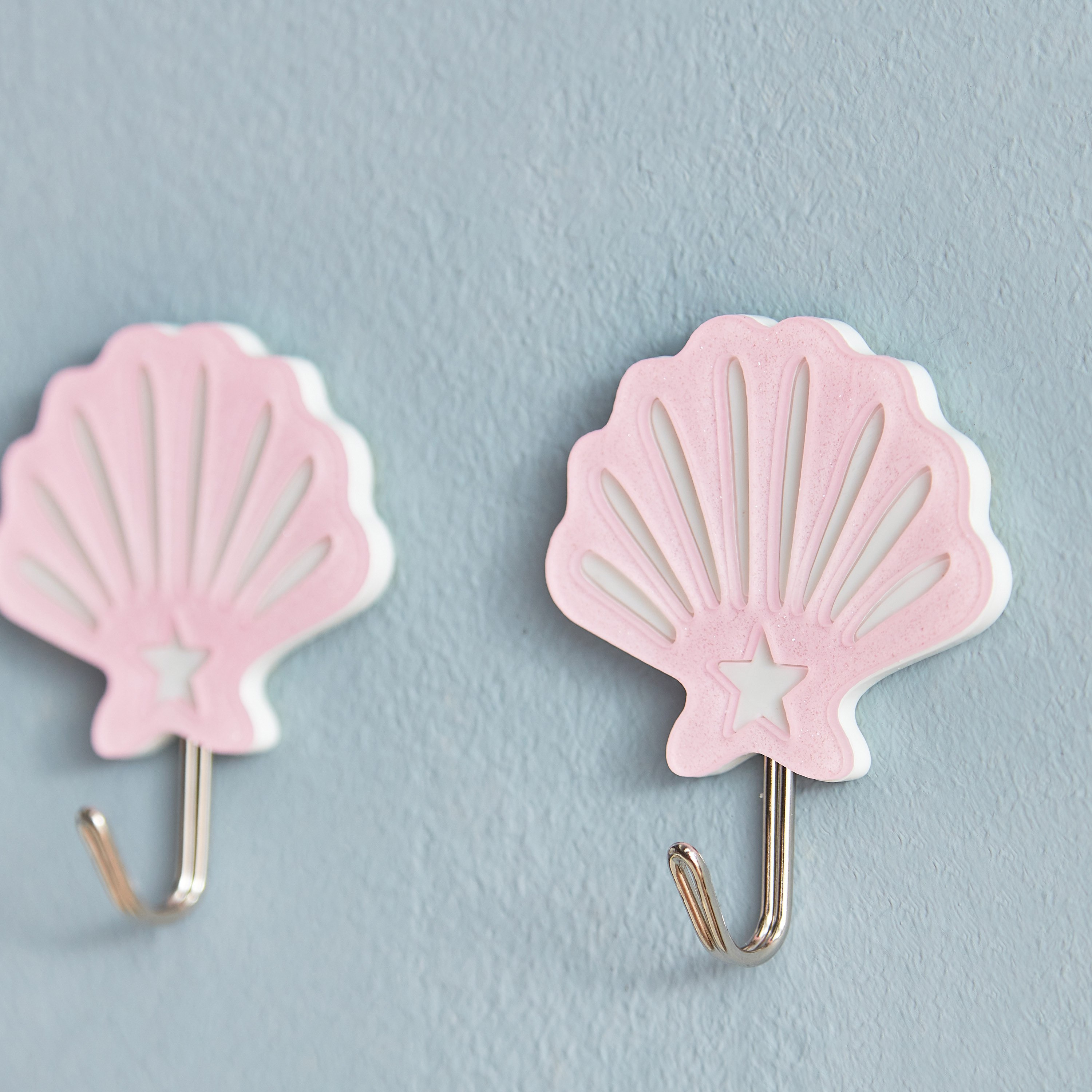 Shells 2-Piece Hook Set - 10x20x1.5 cm-hbxhomeware-hbxkidsandyouth-image-3