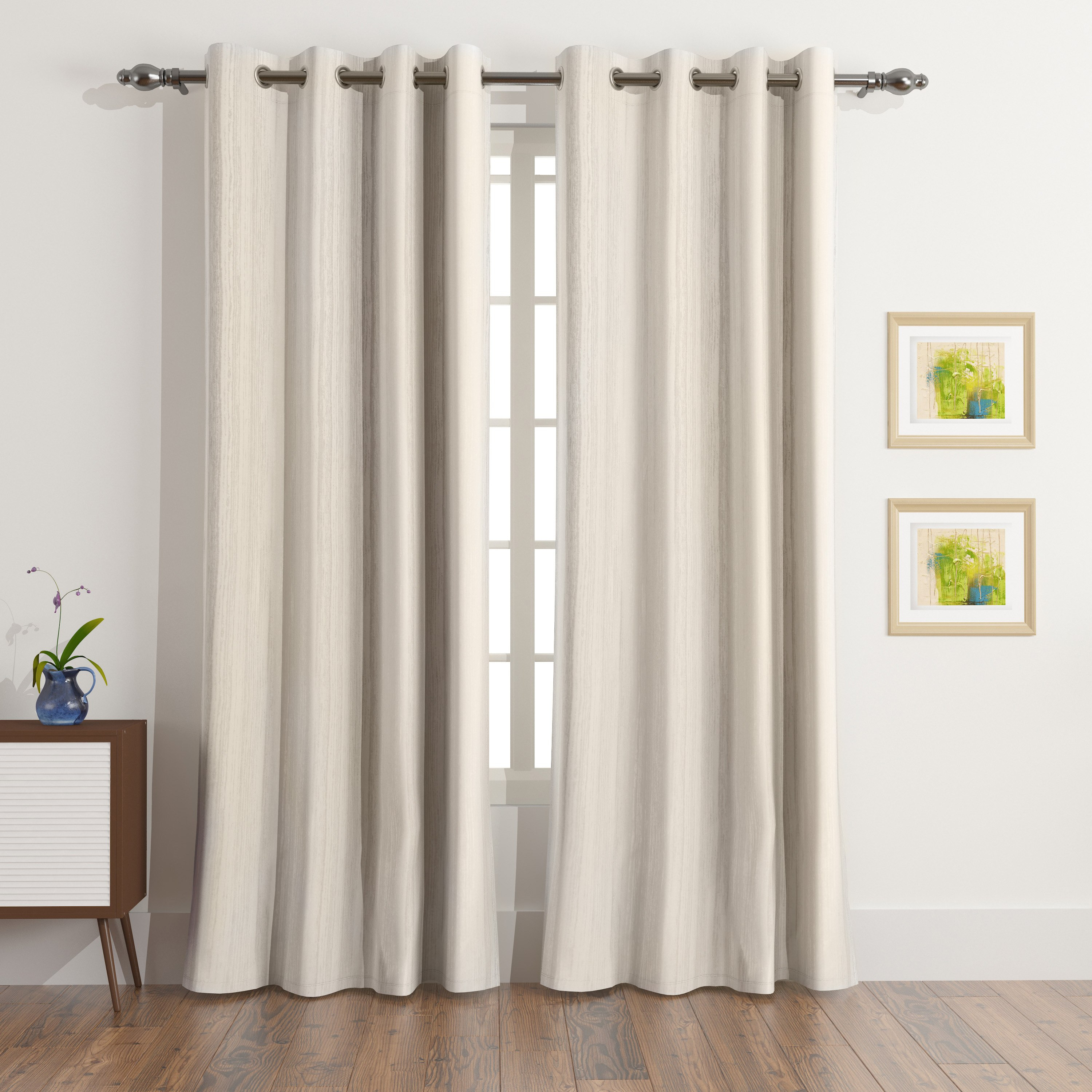 طقم ستائر جاكار قطعتين أدلر من أونتاريو  - 140x240 سم-hbxhomeware-hbxdecorandfurnishings-image-1