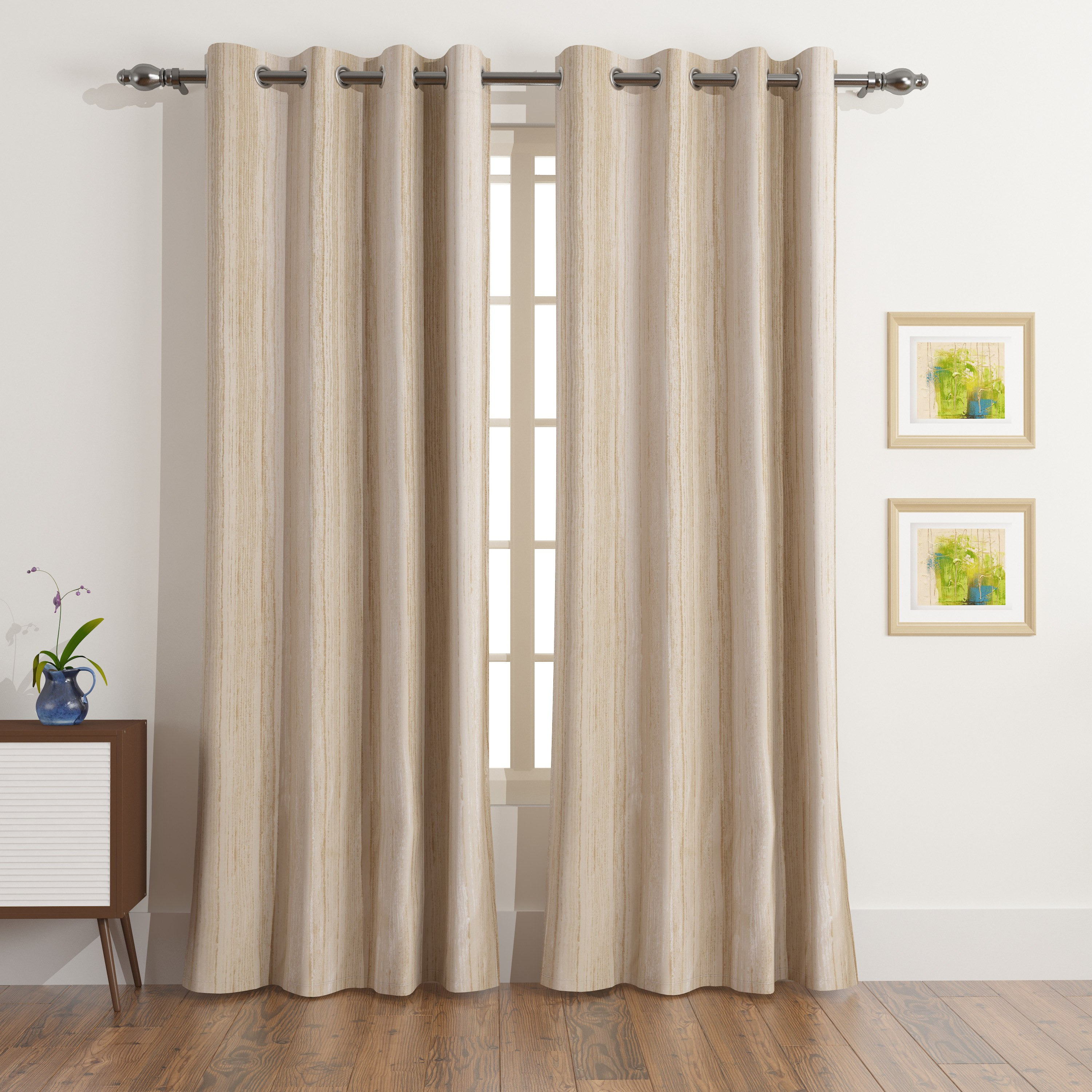 طقم ستائر جاكار قطعتين أدلر من أونتاريو  - 140x240 سم-hbxhomeware-hbxdecorandfurnishings-image-1