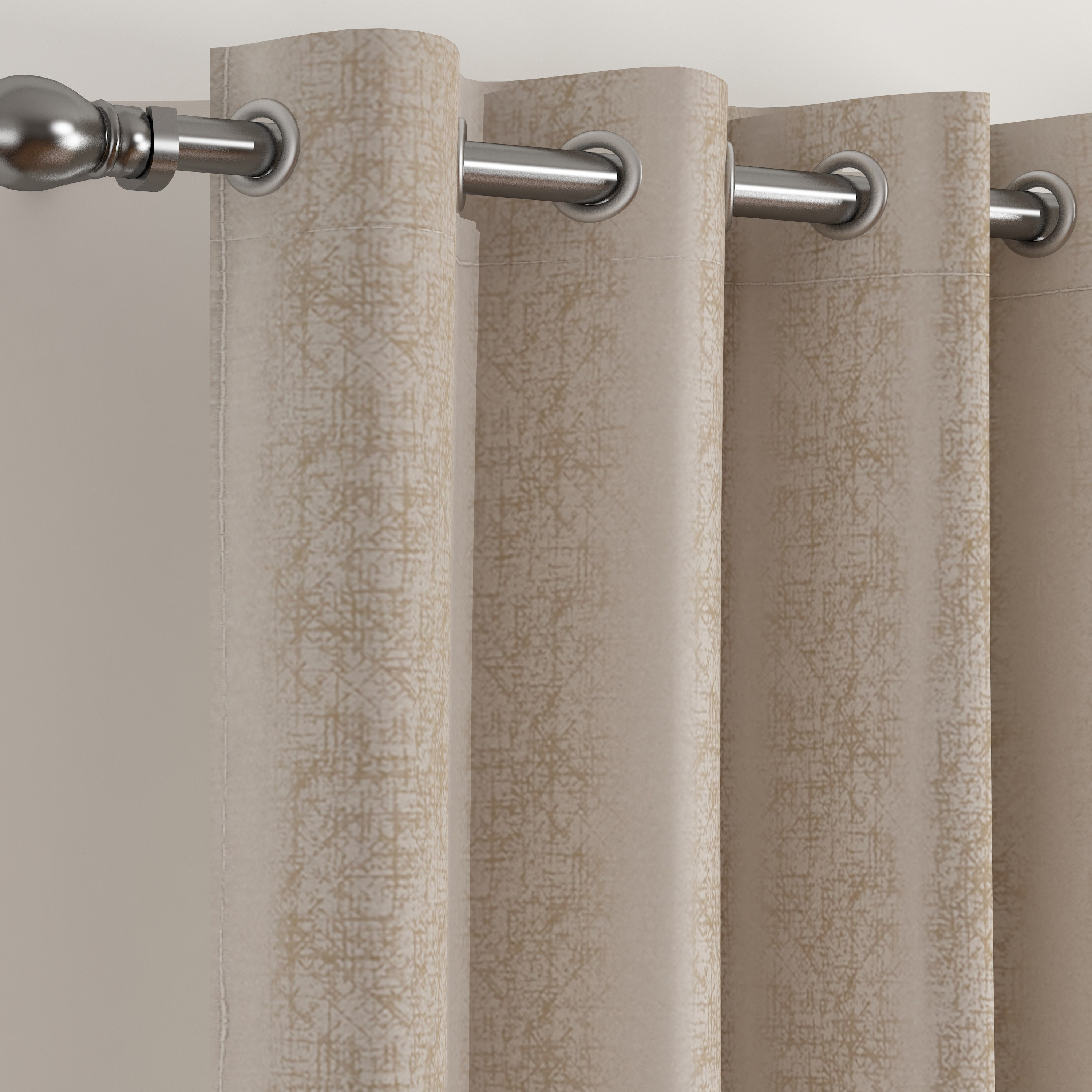 طقم ستائر جاكارد طويلة جدًا قطعتين أفايا من لشبونة - 140x300 سم-hbxhomeware-hbxdecorandfurnishings-image-2
