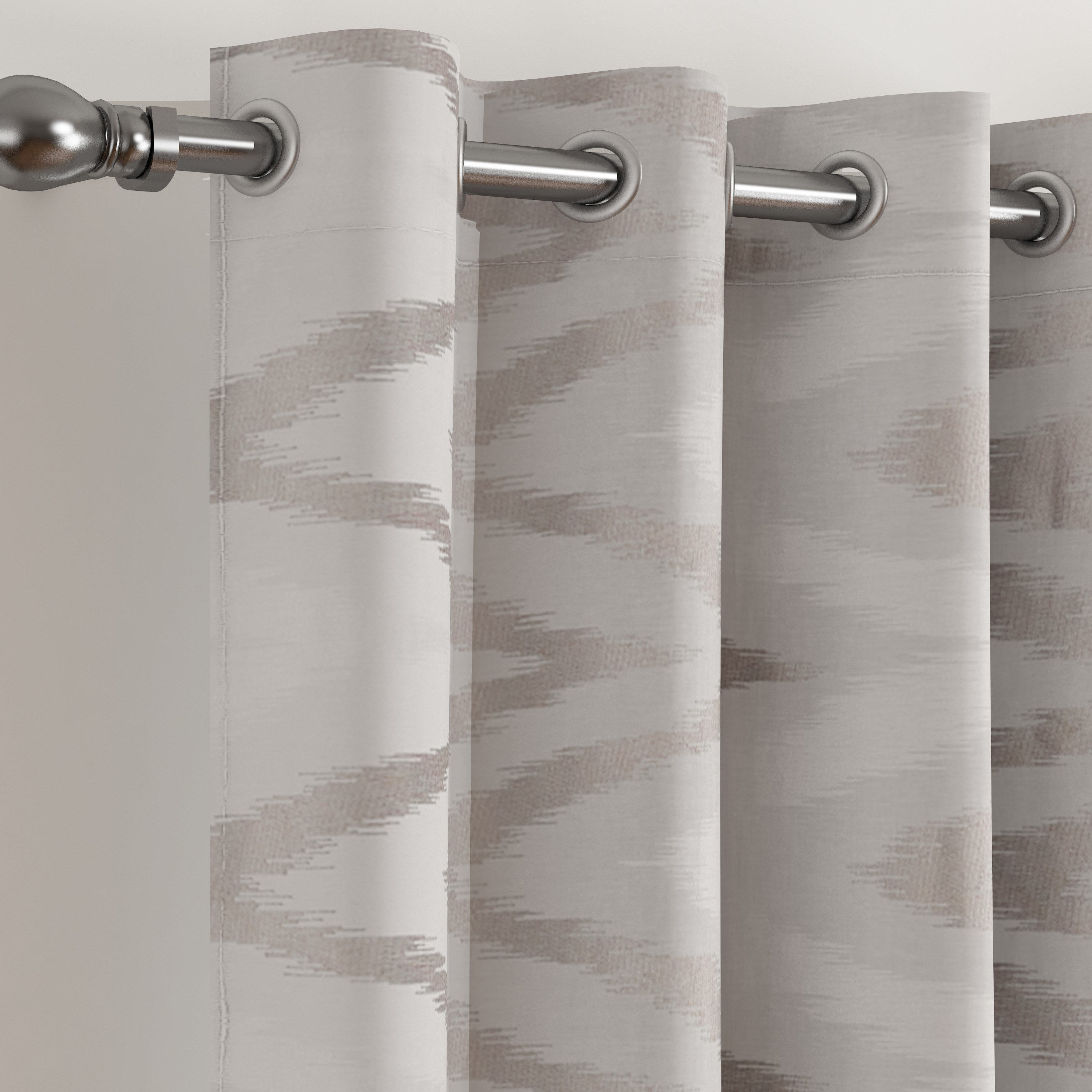 Braxton Aara Eera 2-Piece Textured Sheer Extra Long Curtain Set - 140x300 cm-PROMO_HB_AE_B1G1_250925-image-2