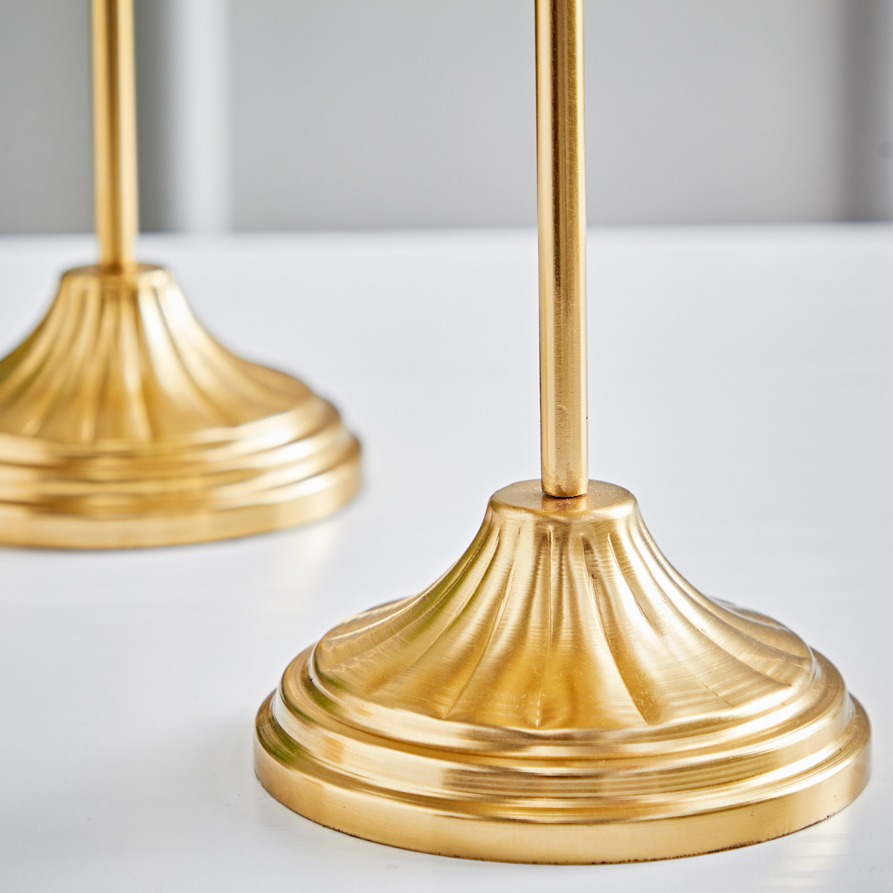 حامل شموع صغيرة معدن بشكل لوتس من كيرا - قطعتين-hbxlivingroom-decorandaccessories-candleholders-image-5