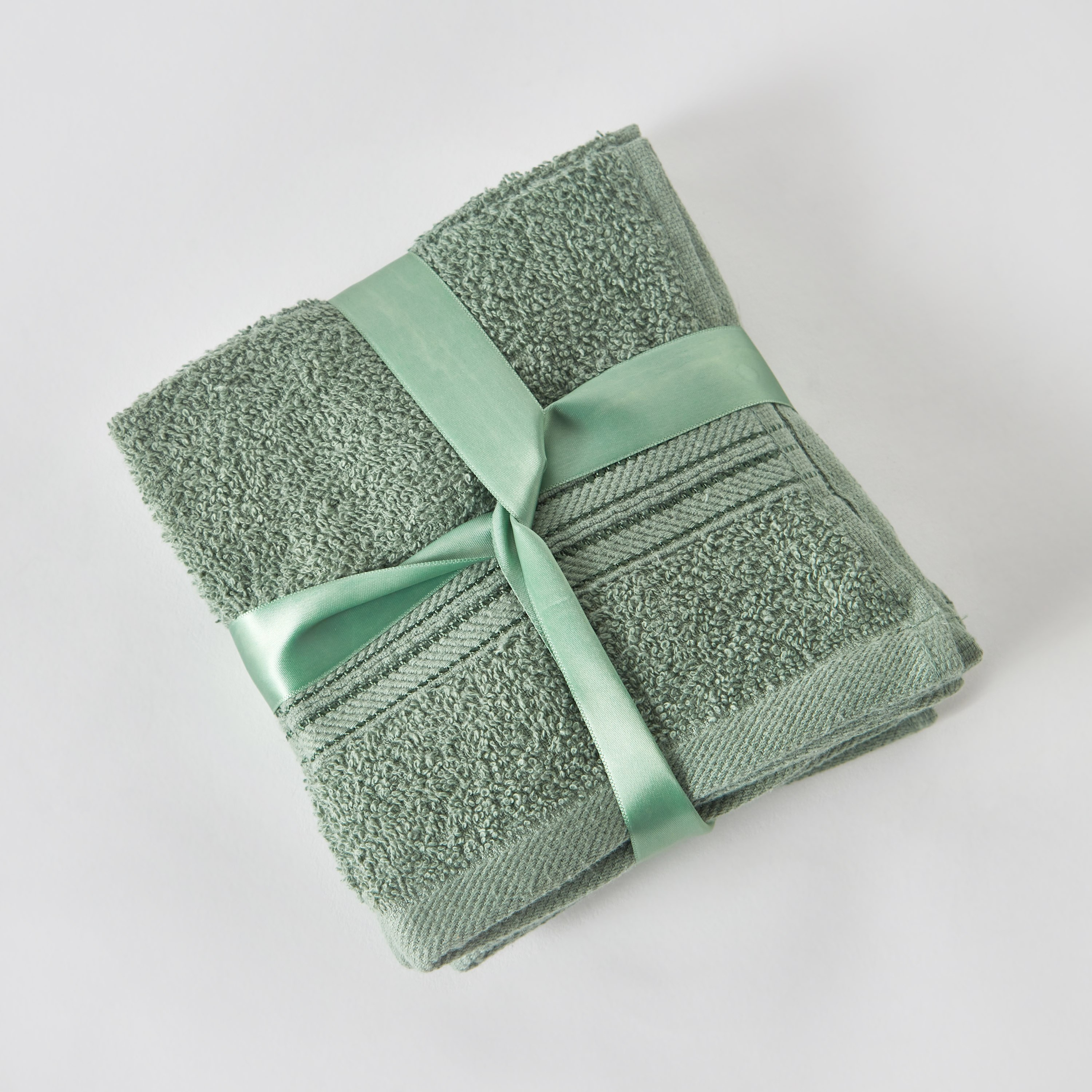 طقم مناشف وجه ممشطة 4 قطع من إسنشيال - 30x30 سم-hbxbathroom-bathroomtextiles-image-5