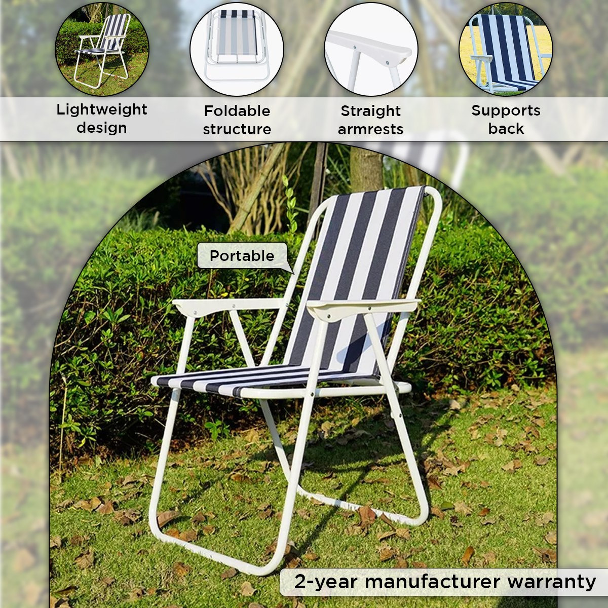 كرسي قابل للطي بمساند ذراعين من فيرا كامو-hbxfurniture-outdoor-swingsandchairs-image-4